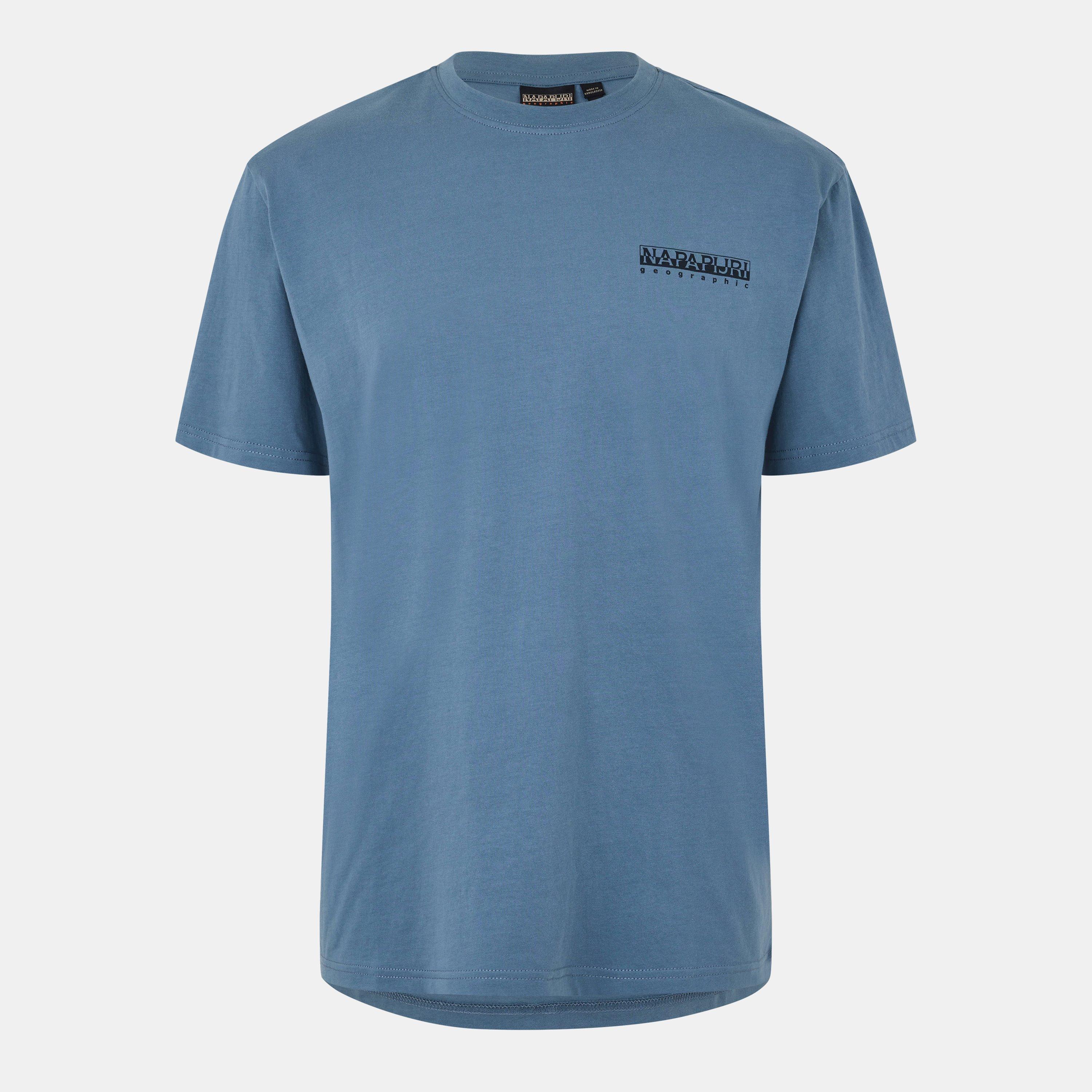 Grey G1Y - Napapijri - Graphic T-shirt Mens - 2