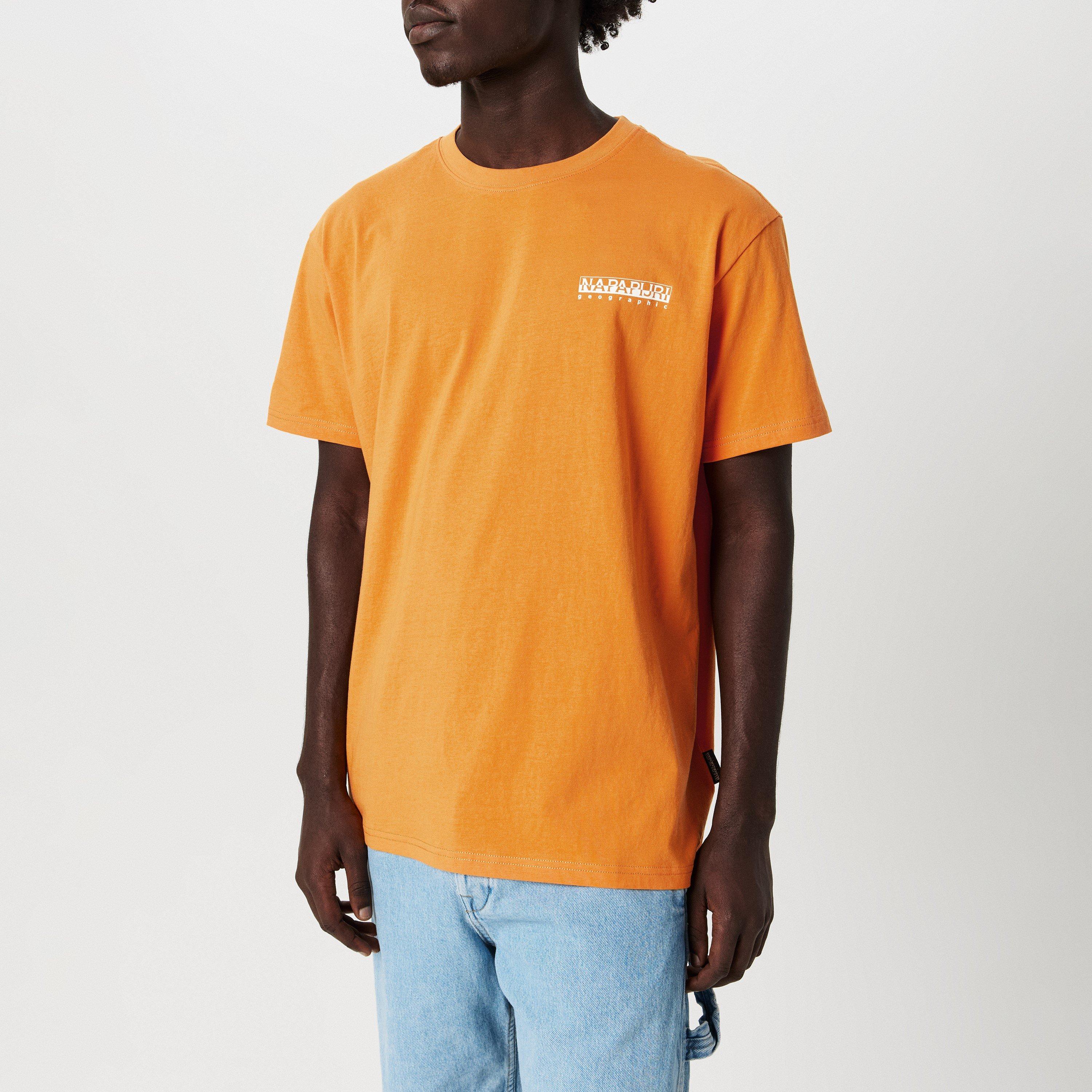 Gold A70 - Napapijri - Graphic T-shirt Mens - 3