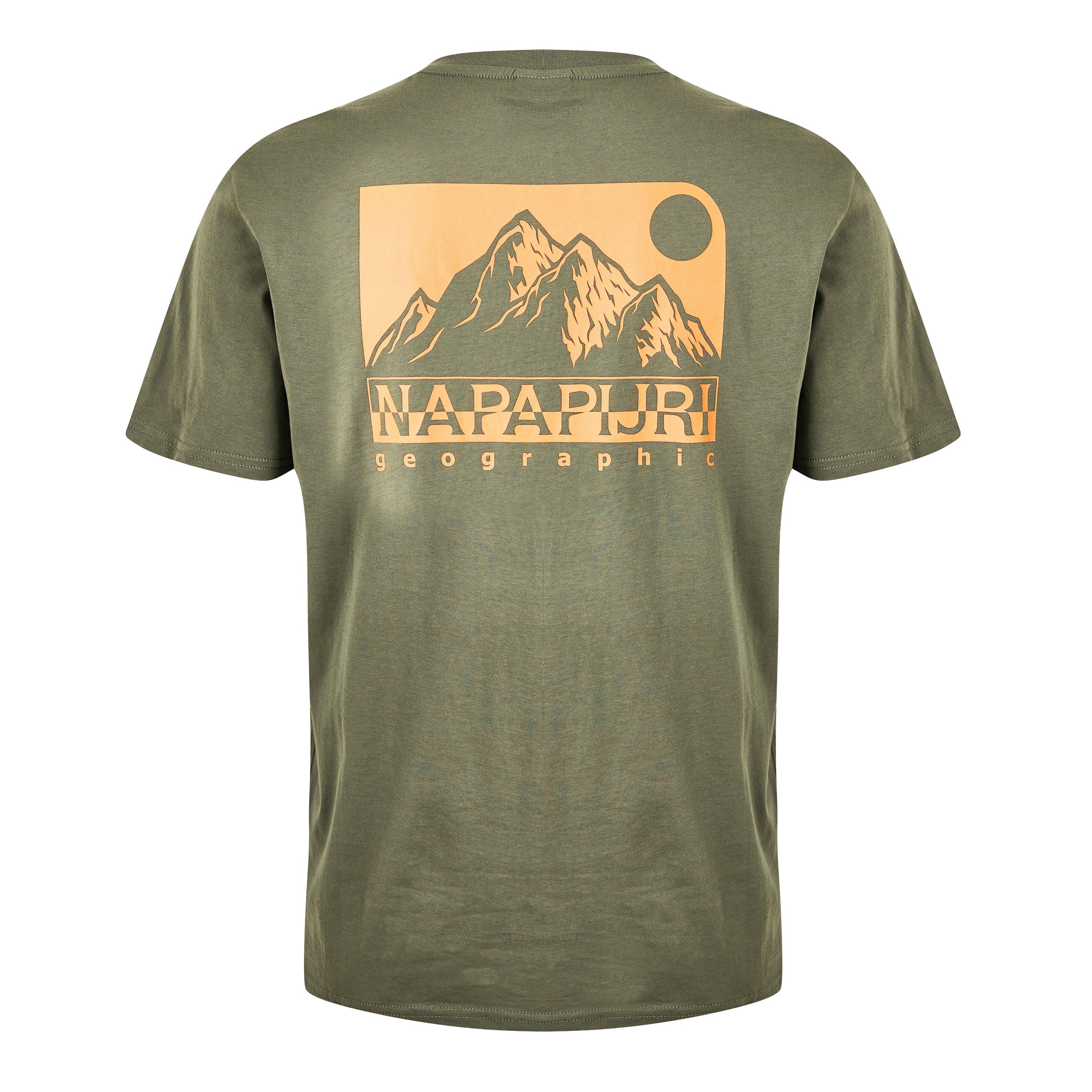 Green GAE - Napapijri - Graphic T-shirt Mens - 1