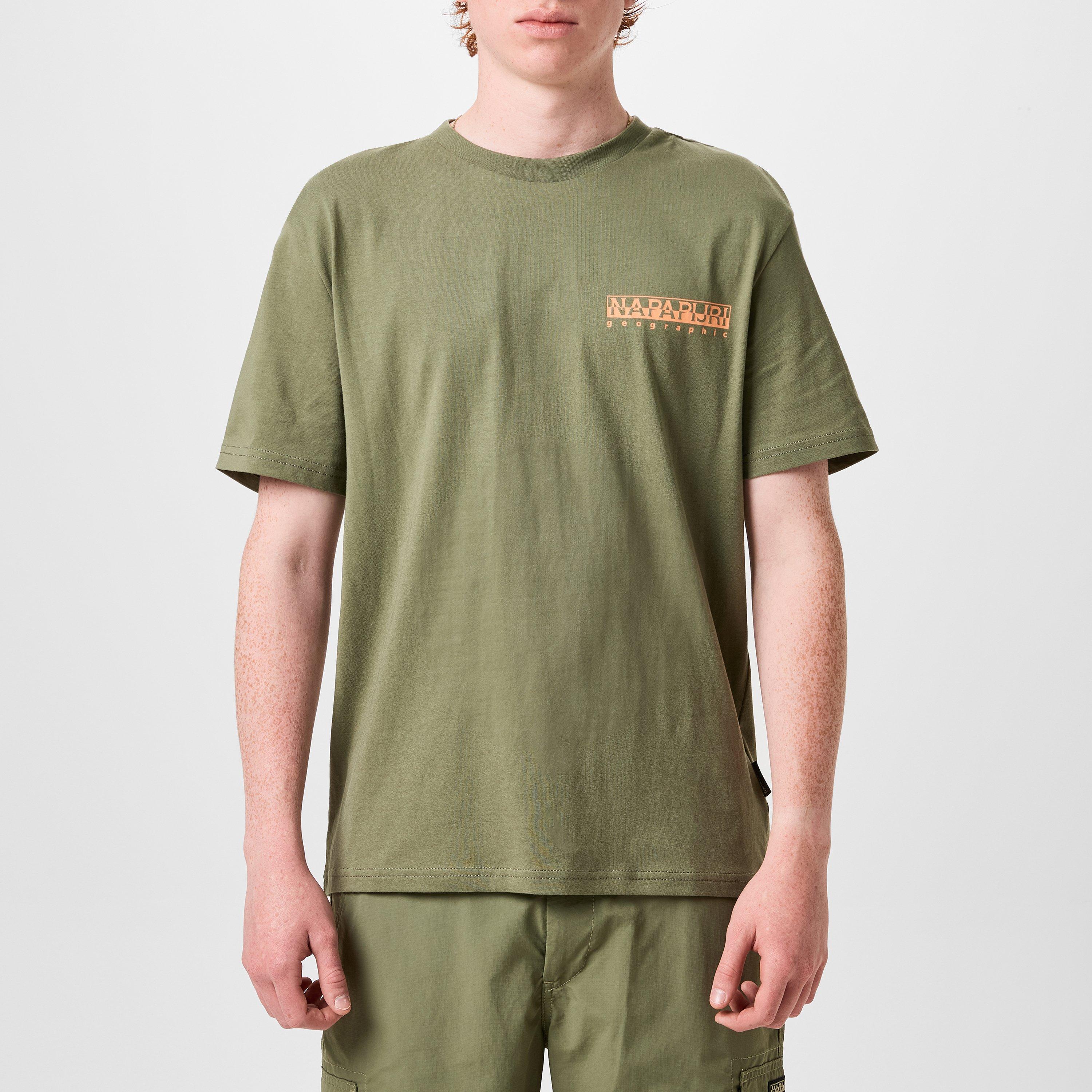 Green GAE - Napapijri - Graphic T-shirt Mens - 3