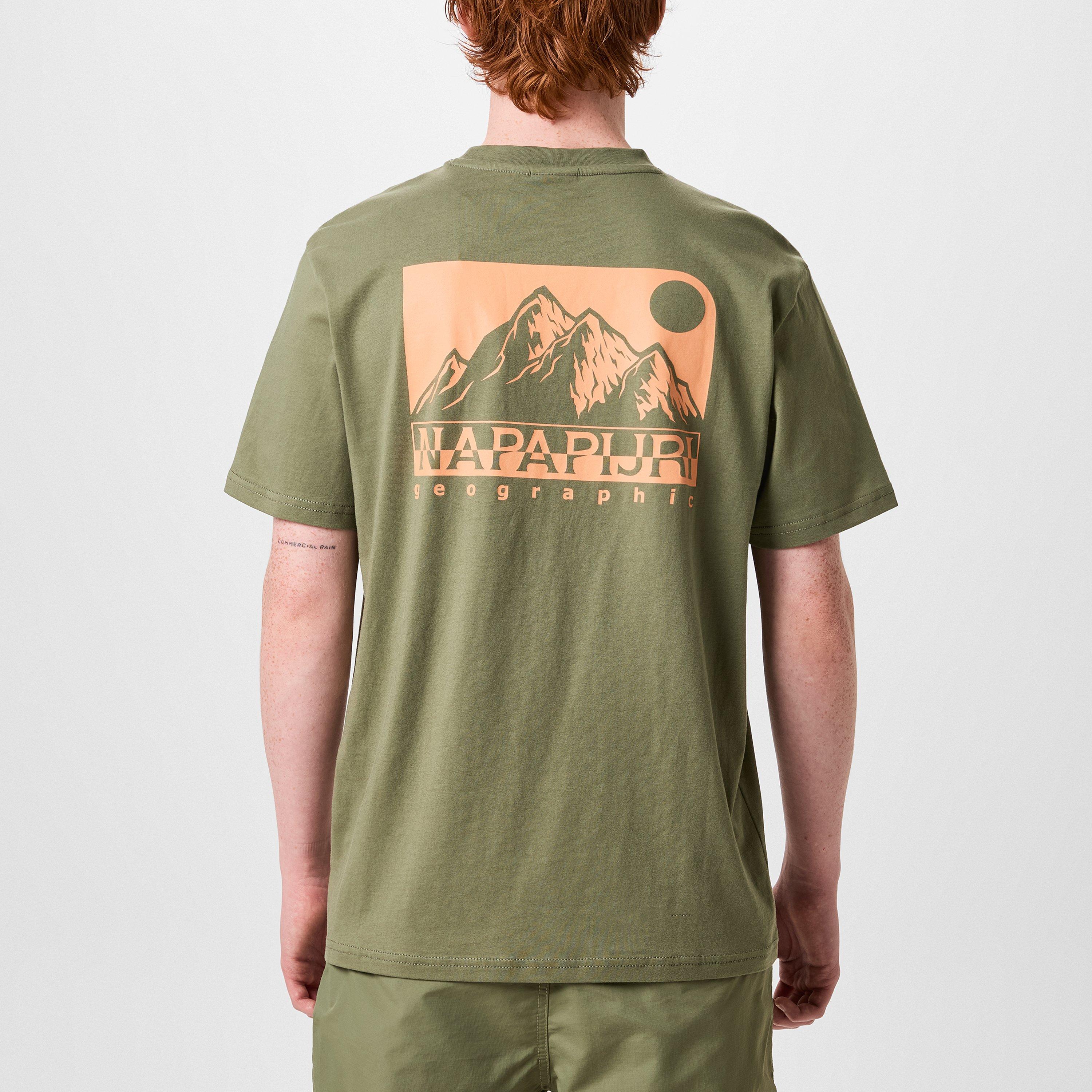 Green GAE - Napapijri - Graphic T-shirt Mens - 4