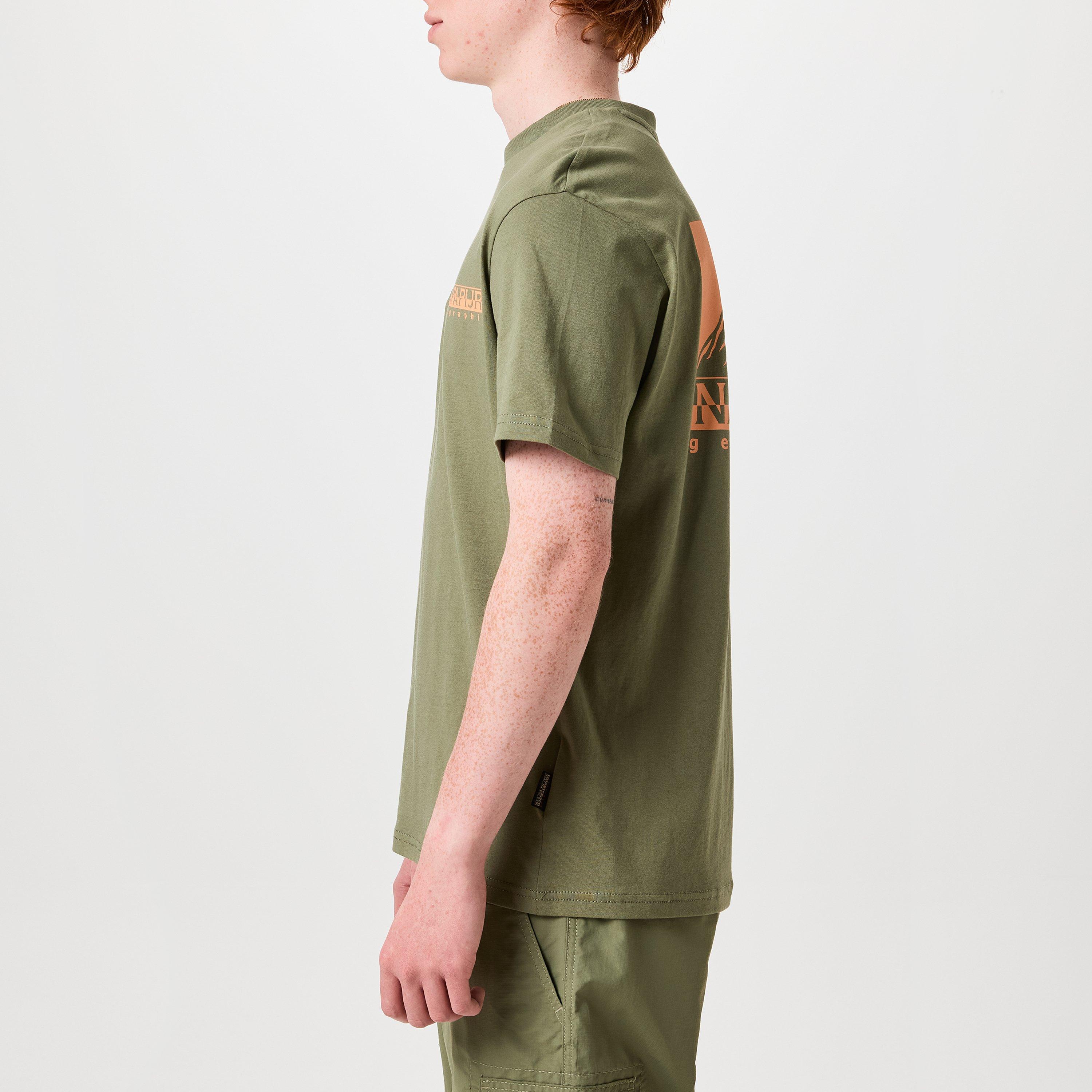 Green GAE - Napapijri - Graphic T-shirt Mens - 5