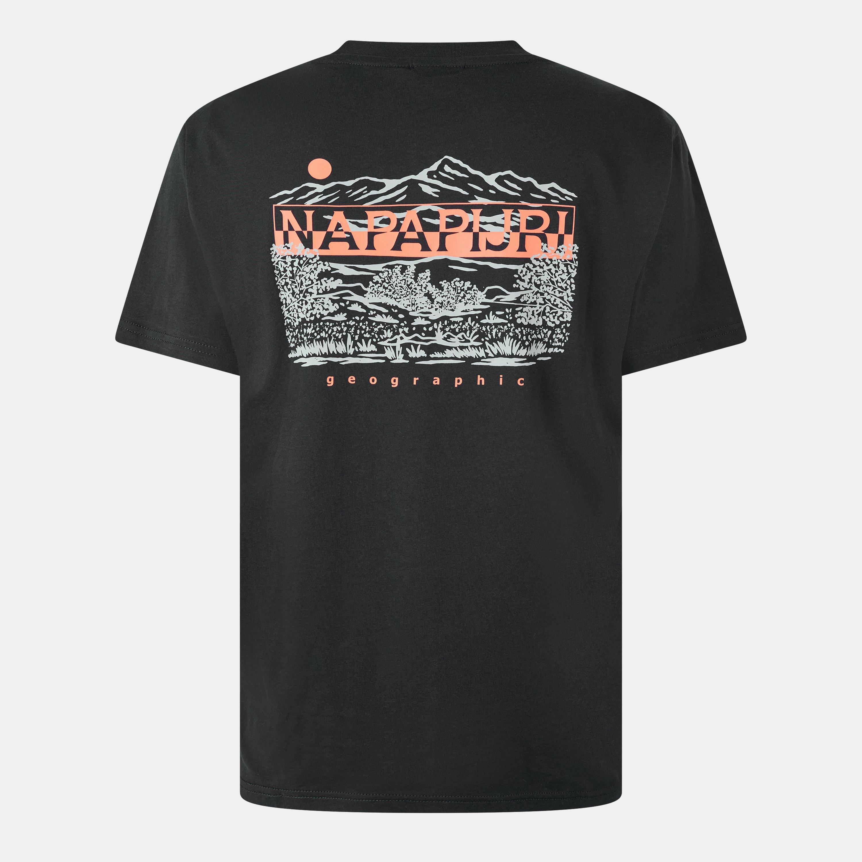 Napapijri Men's Graphic T-Shirt - Black 041 - XL