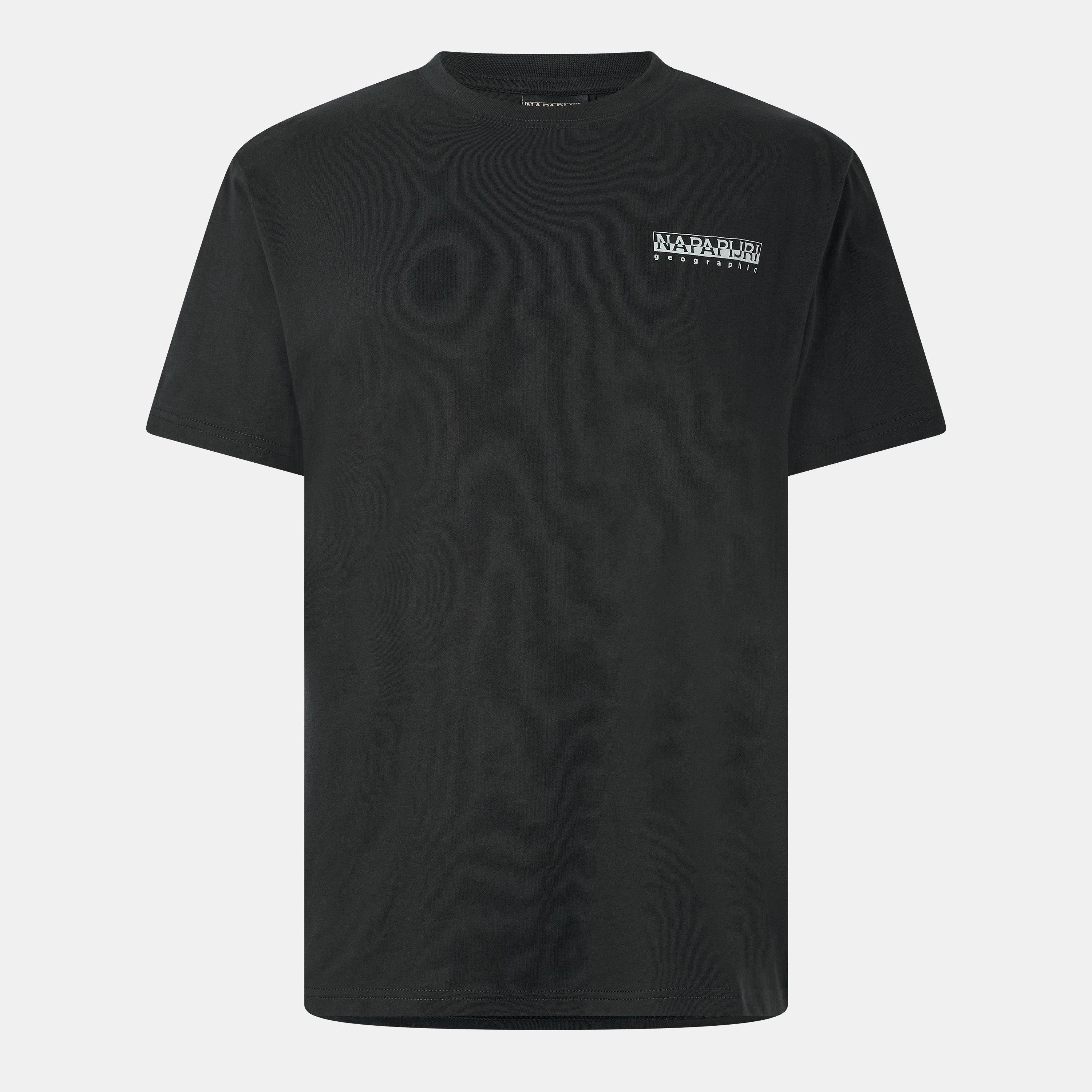 Preto 041 - Napapijri - Graphic T-shirt Mens - 2