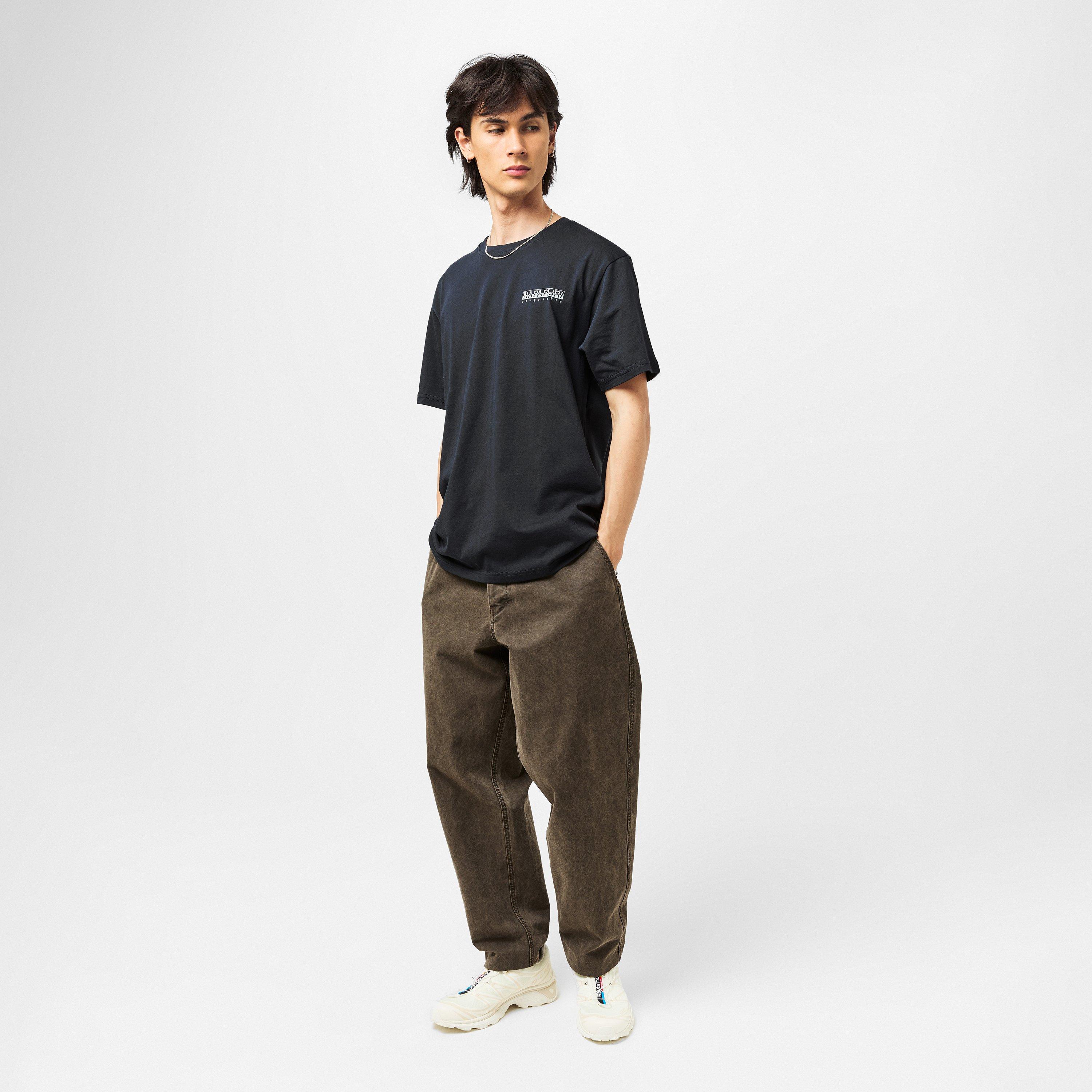 Preto 041 - Napapijri - Graphic T-shirt Mens - 6