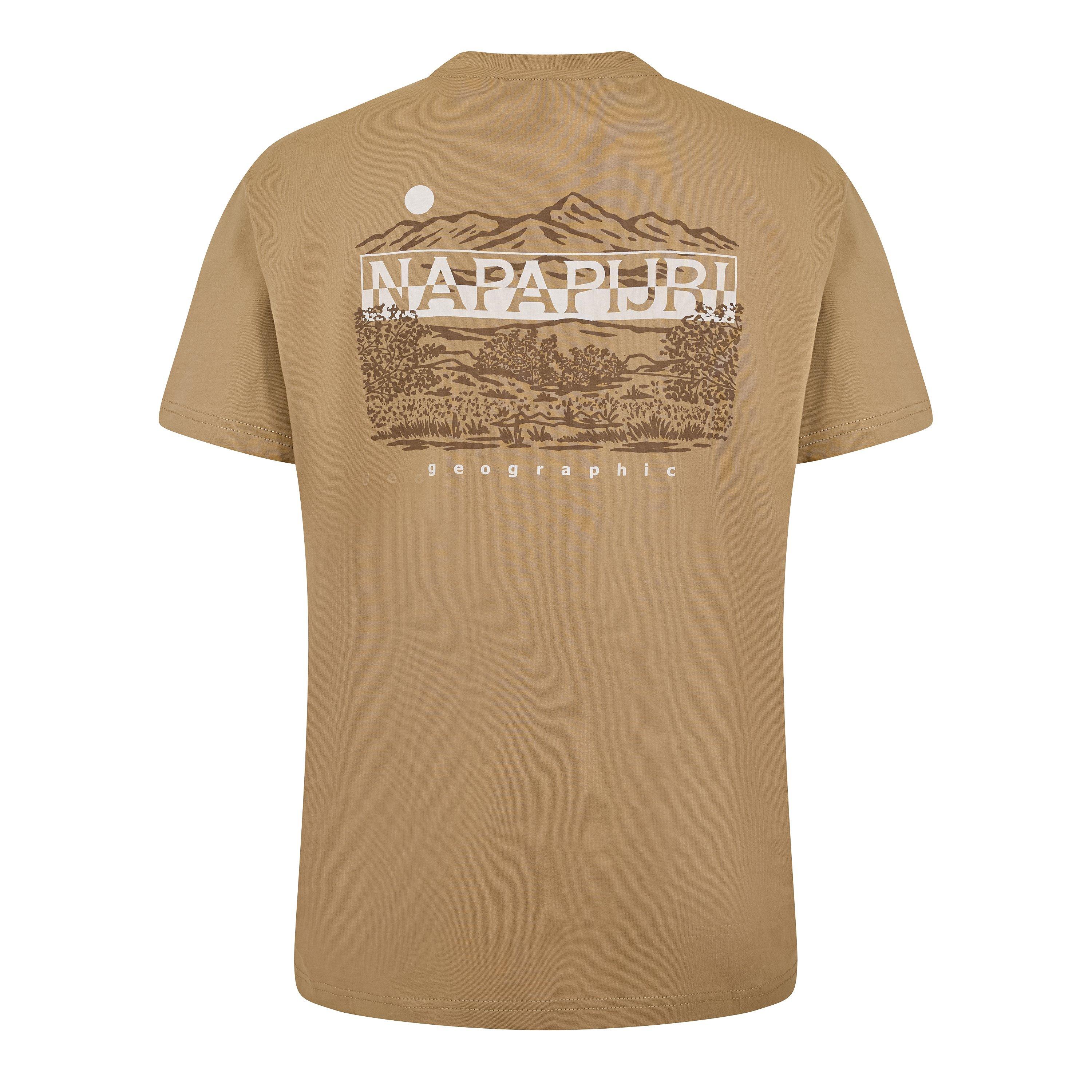 Napapijri Men's Graphic T-Shirt - Kelp N2d - L