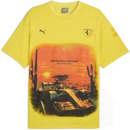 Puma Puma Ferrari Race Desert Sun Las Vegas Gr T-Shirt Mens