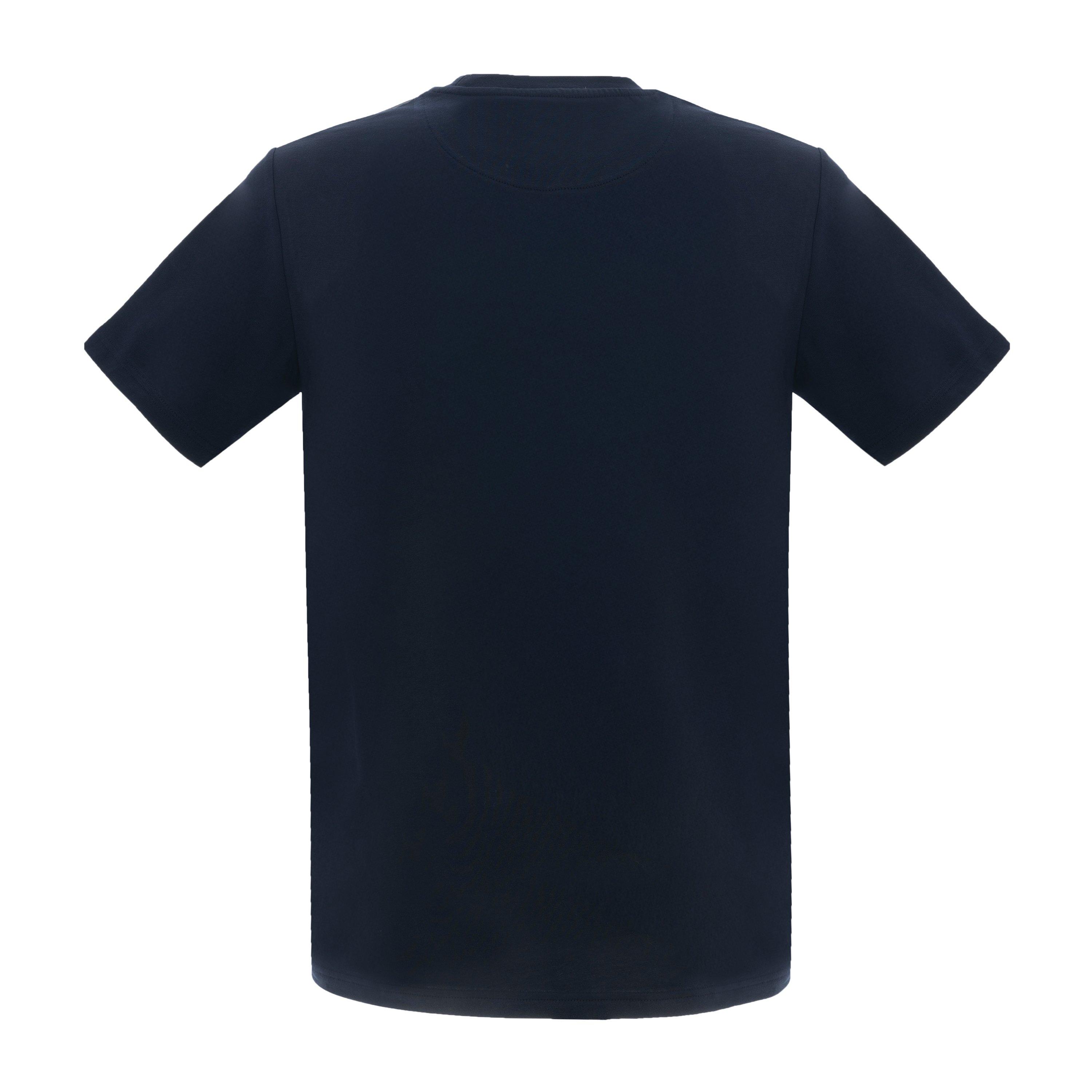 Marineblau - Pretty Green - Regular Fit Swirl Logo T-Shirt - 2