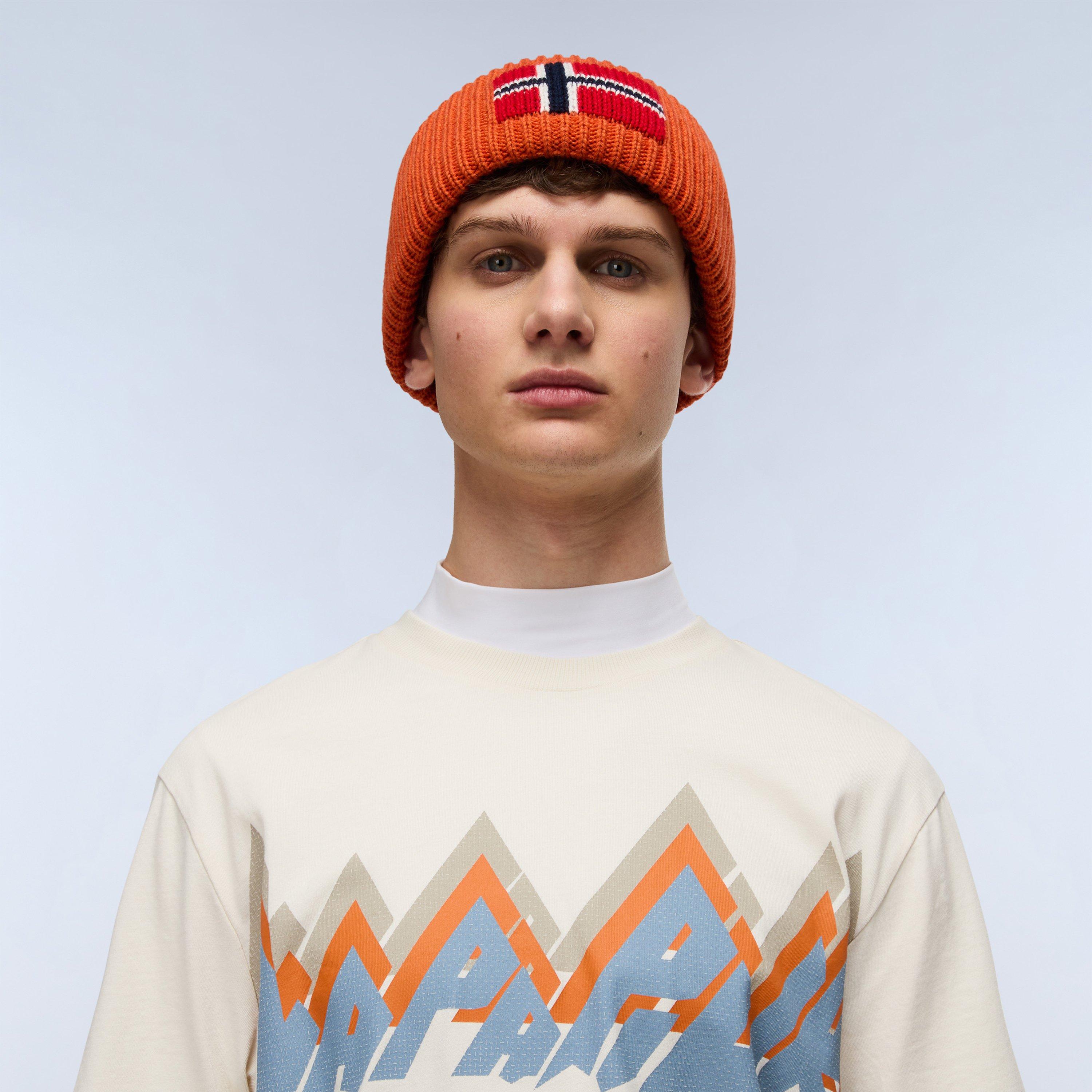 Beige Dimity - Napapijri - Napa S-Fiemme Tee Mens - 3