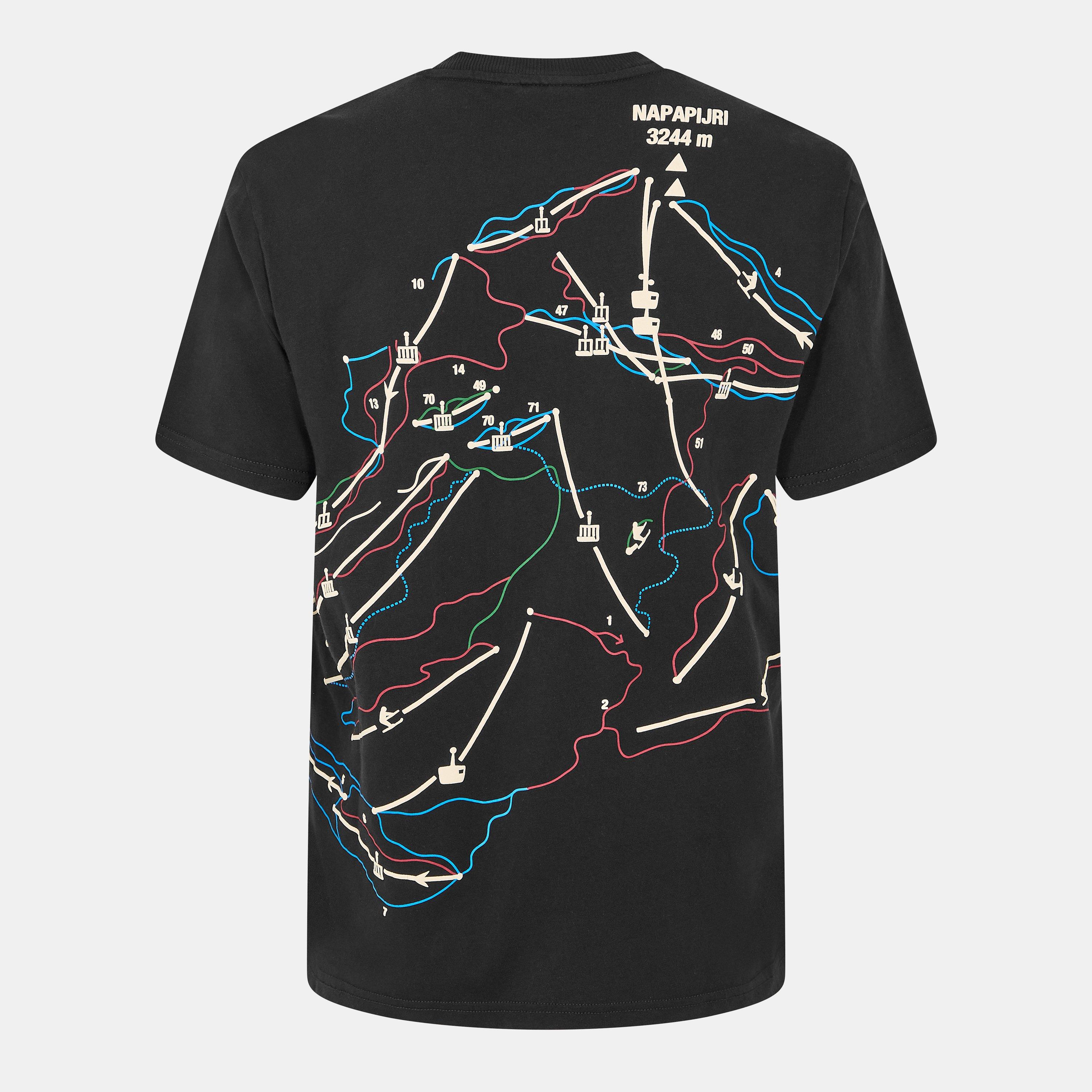 Black - Napapijri - S-Fiemme Tee Mens - 2