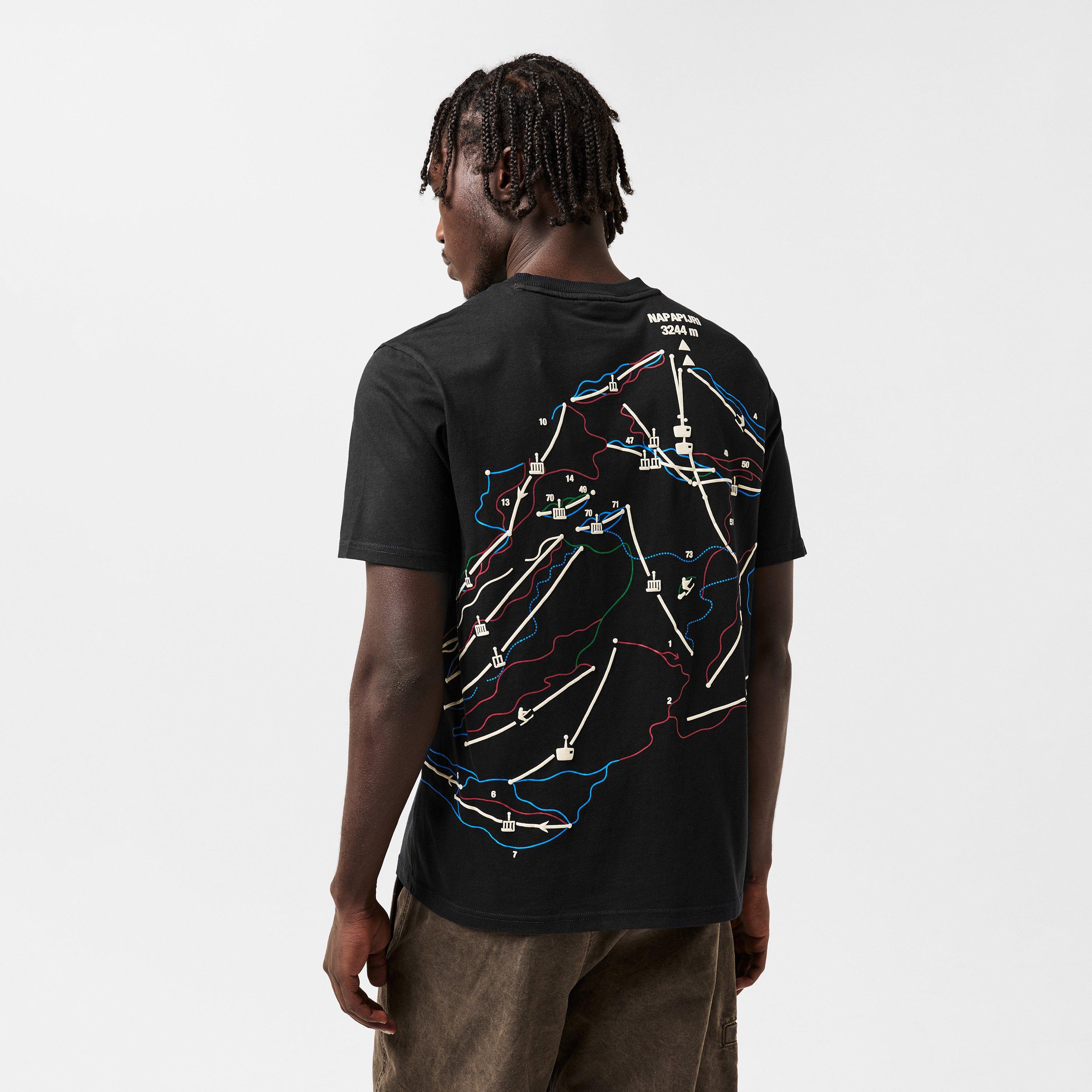 Black - Napapijri - S-Fiemme Tee Mens - 4
