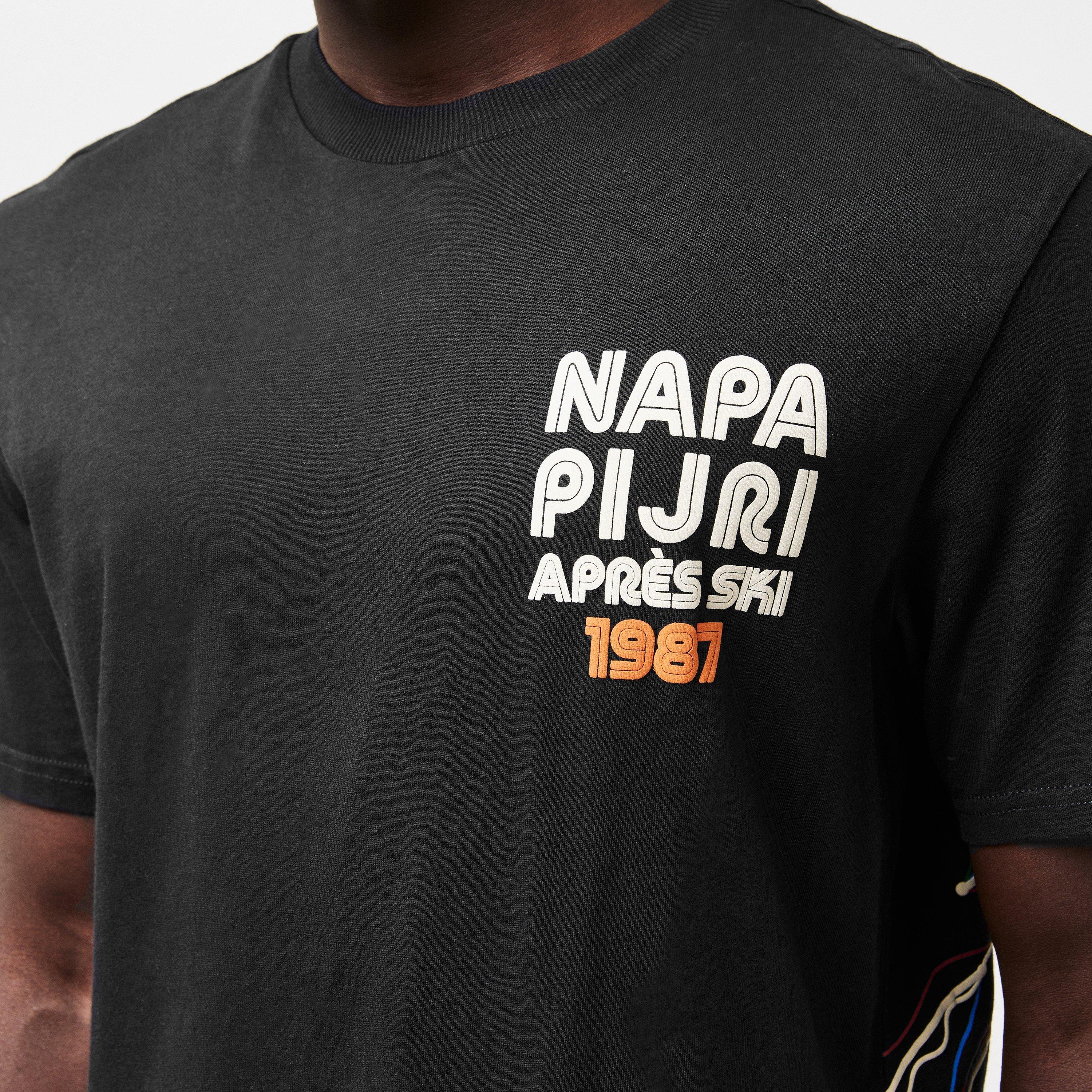 Black - Napapijri - S-Fiemme Tee Mens - 5