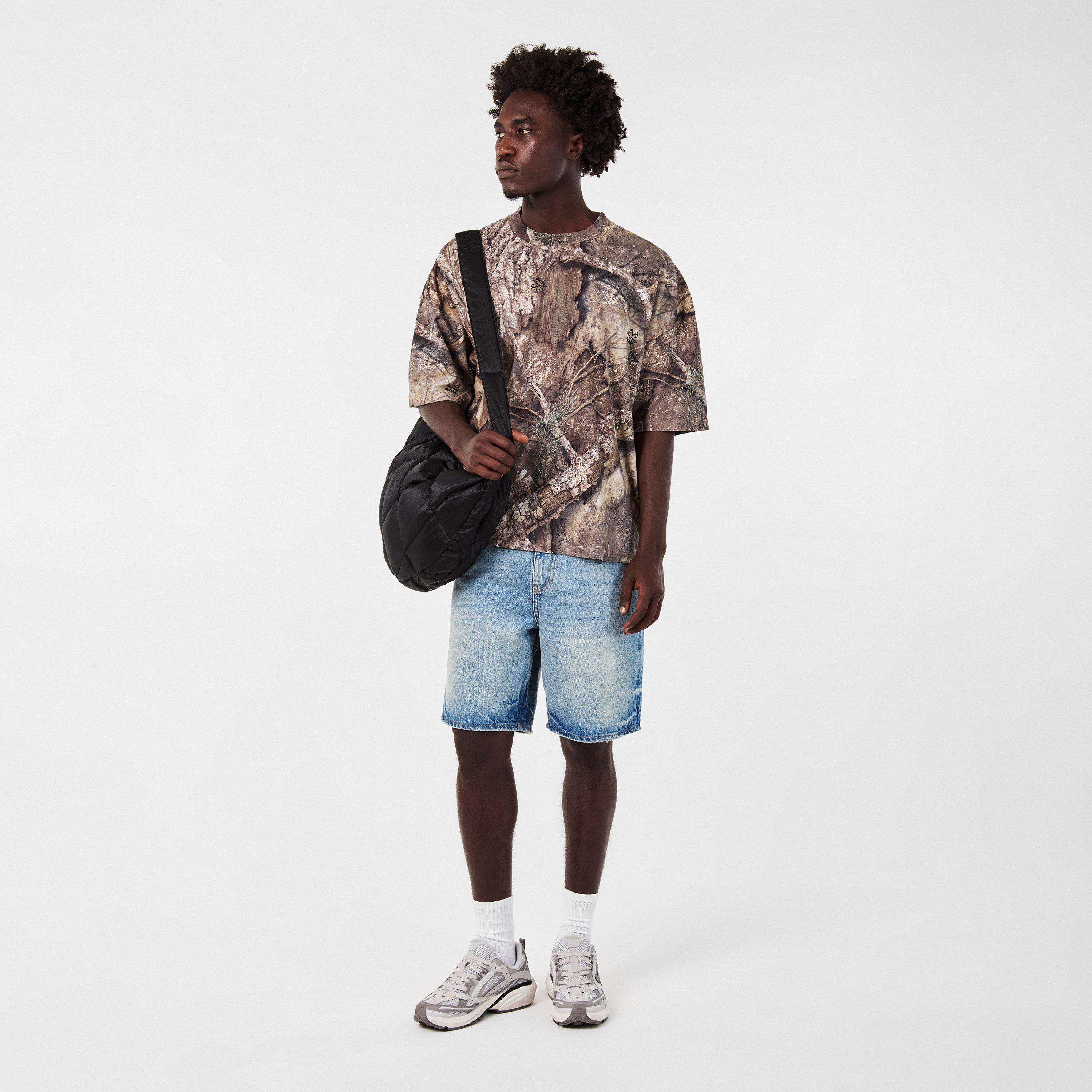 Camo - Represent - Men's Oversized T-Shirt - 6