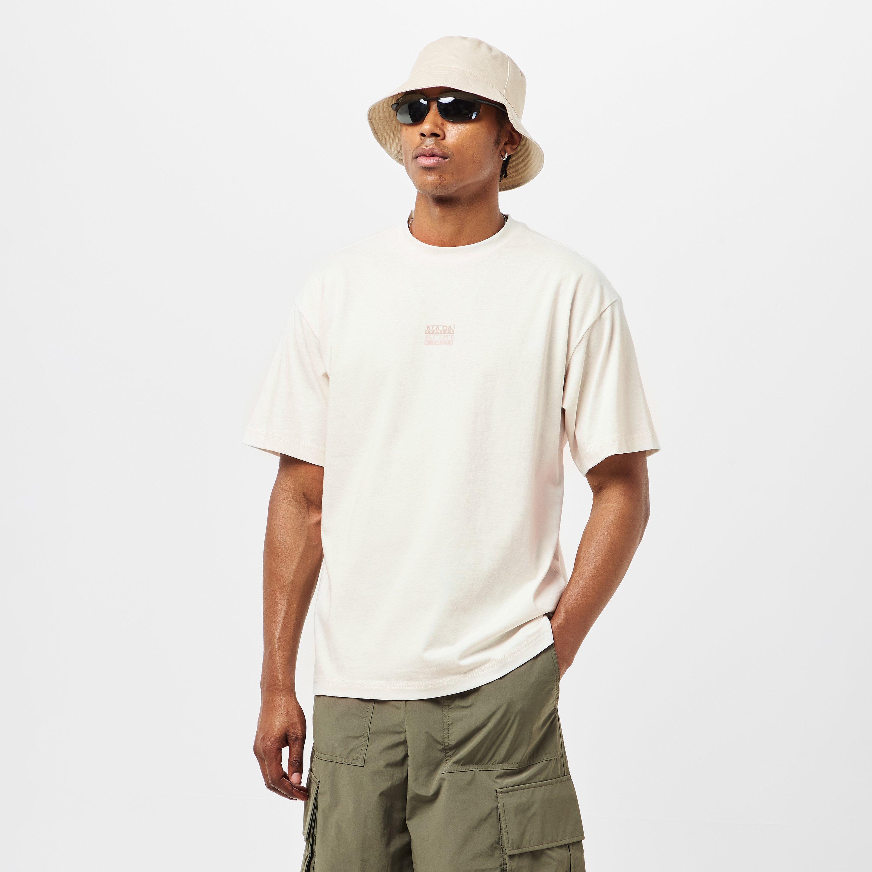 White Heron - Napapijri - Regular Fit T-Shirt Mens - 3