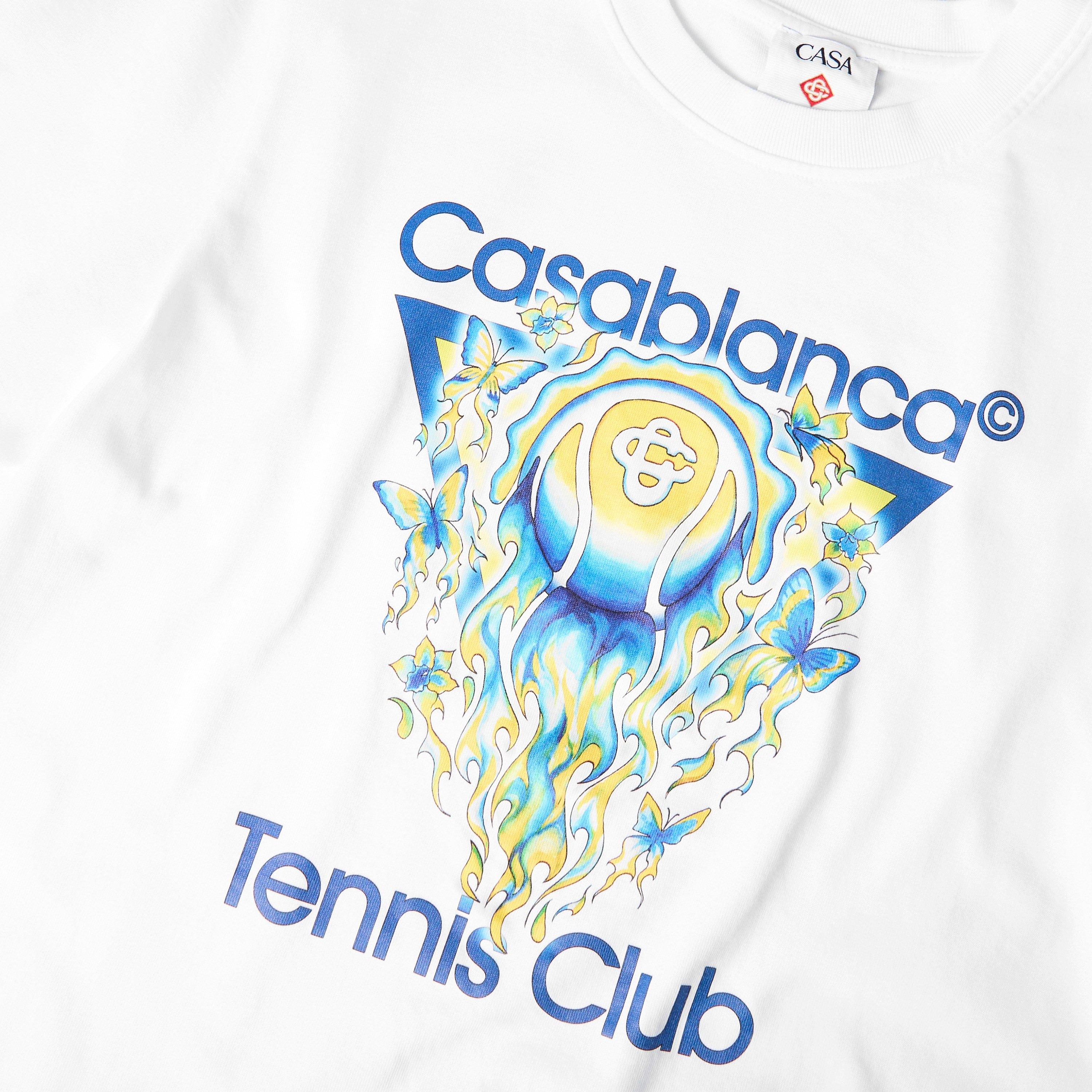 White - Casablanca - Casa Tennis Tee Sn62 - 5