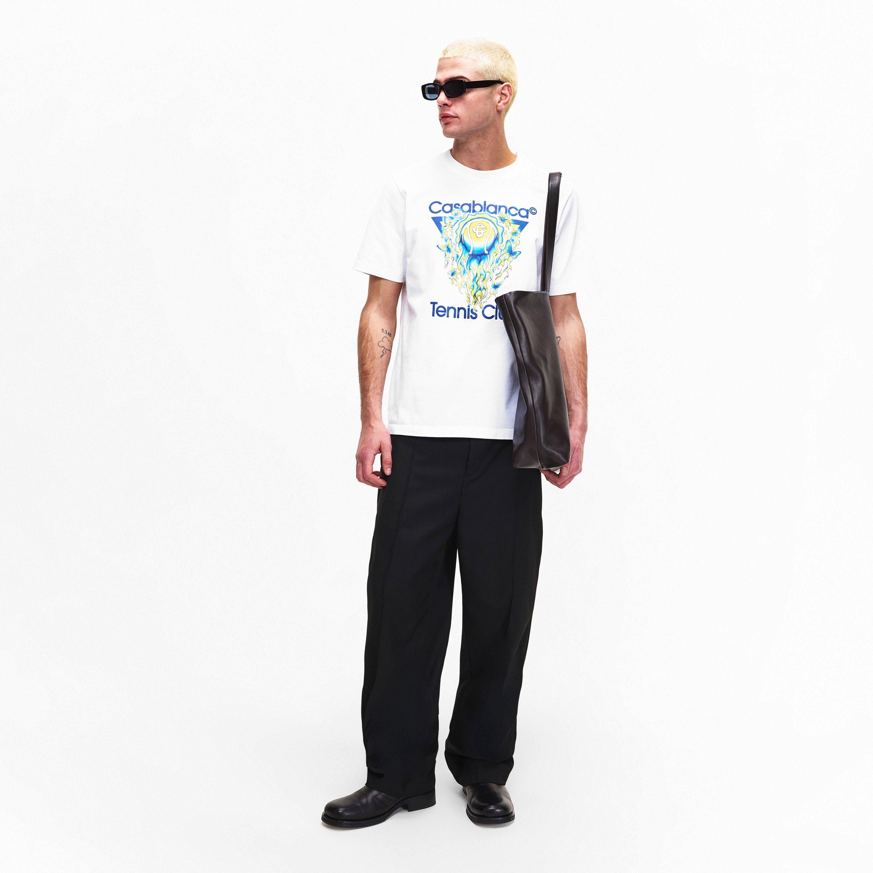 White - Casablanca - Casa Tennis Tee Sn62 - 6