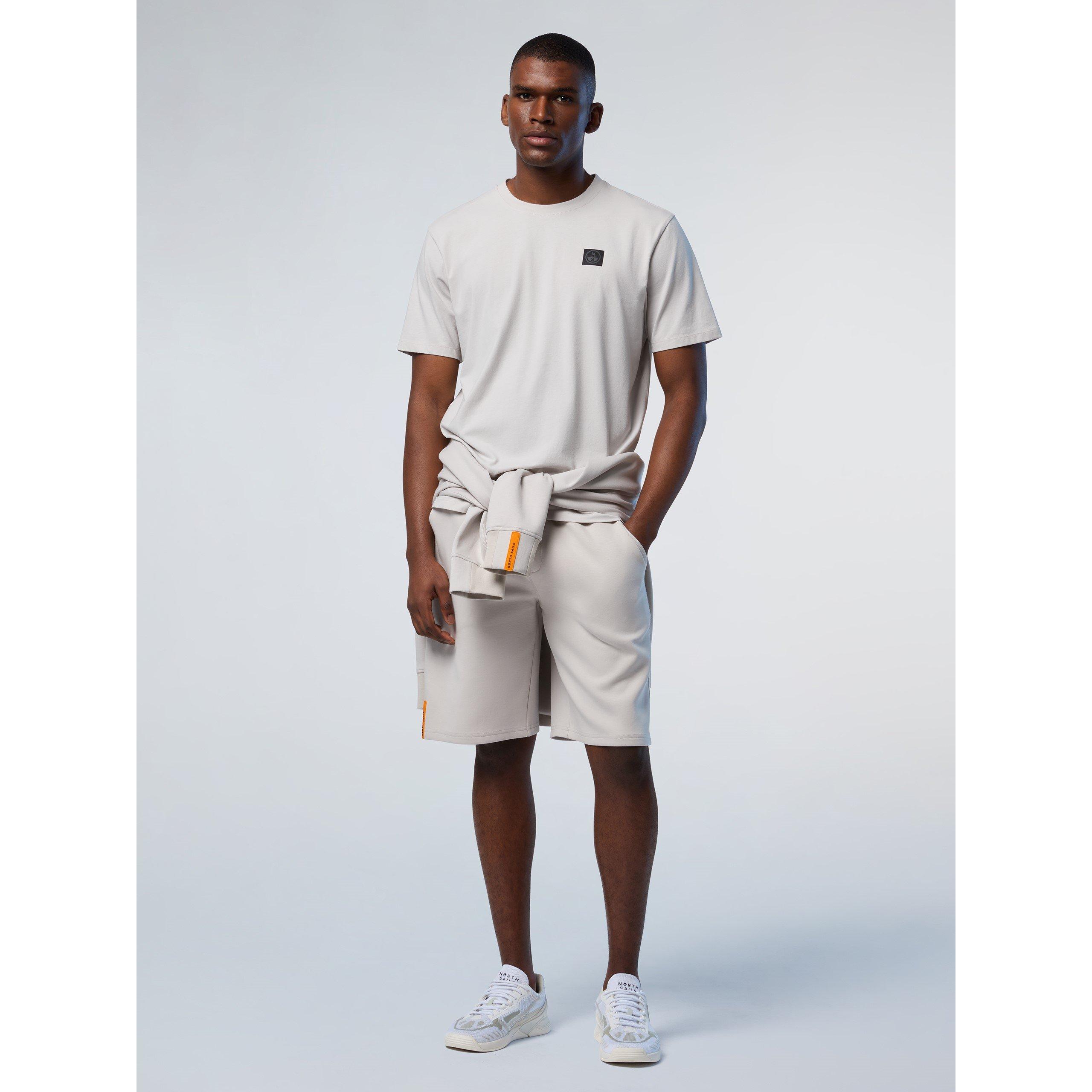 Vapor Grey - North Sails - Men's Regular Fit Short-Sleeve Logo T-Shirt - 2