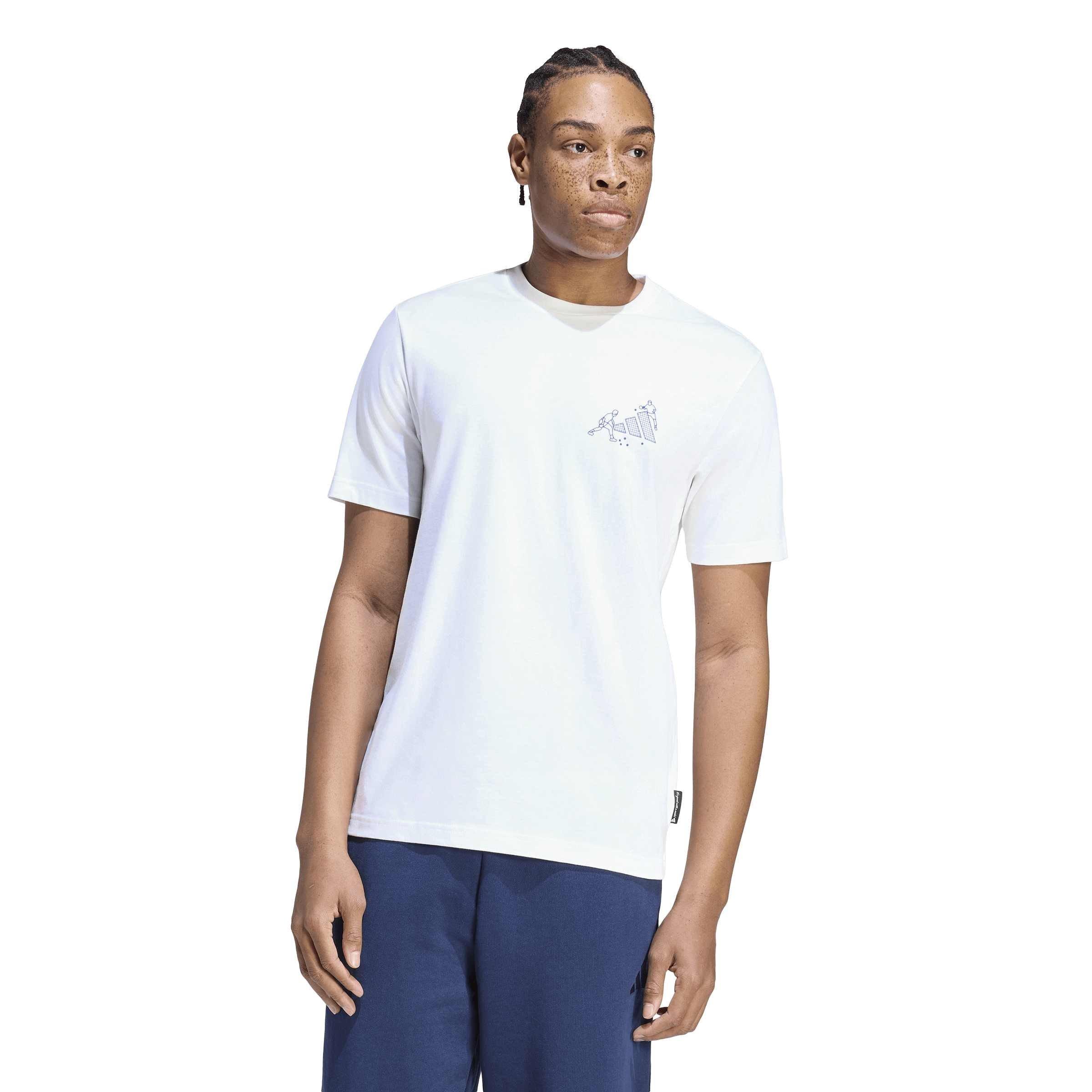 White - adidas - Adidas Nov Pong Tee Sn10 - 2