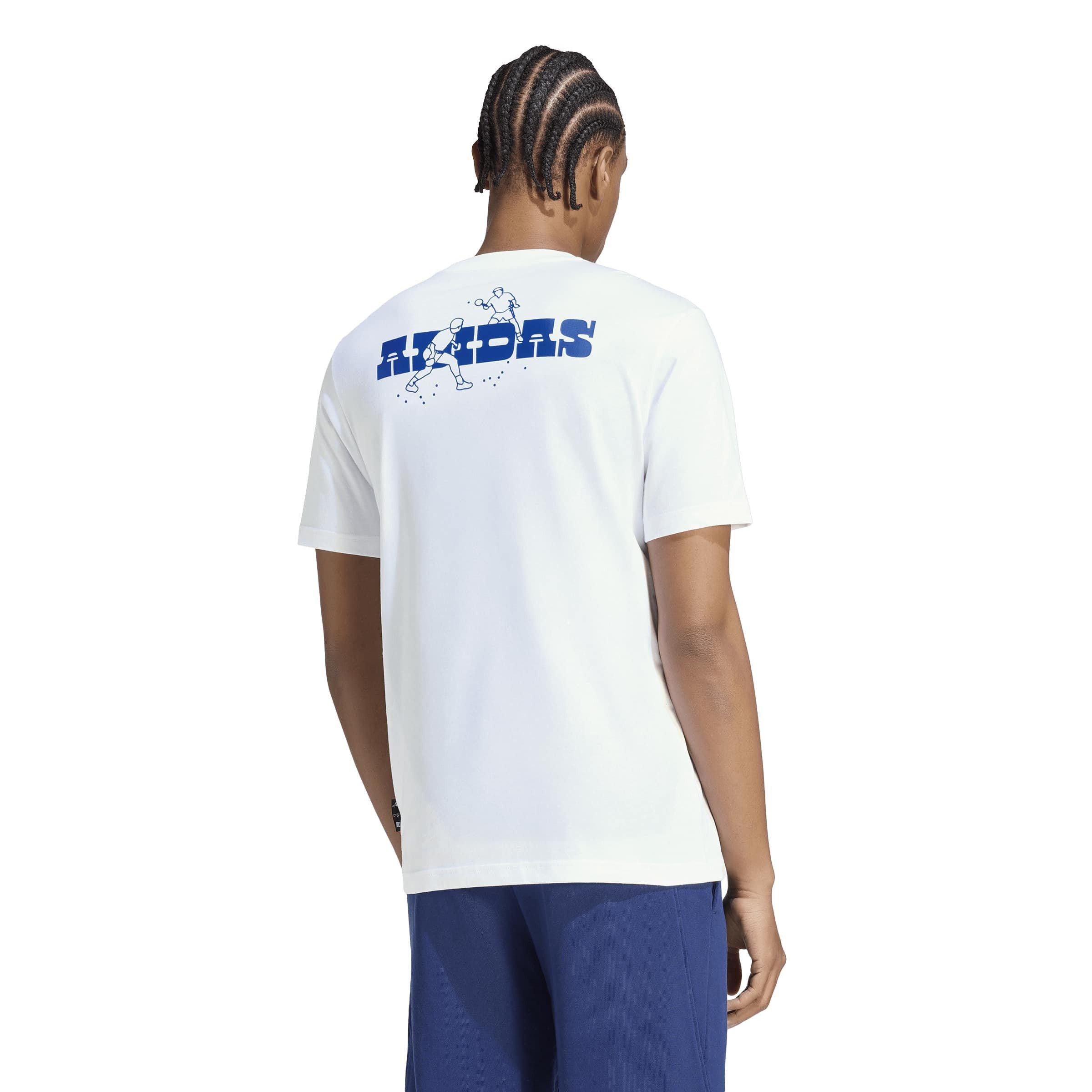 White - adidas - Adidas Nov Pong Tee Sn10 - 3