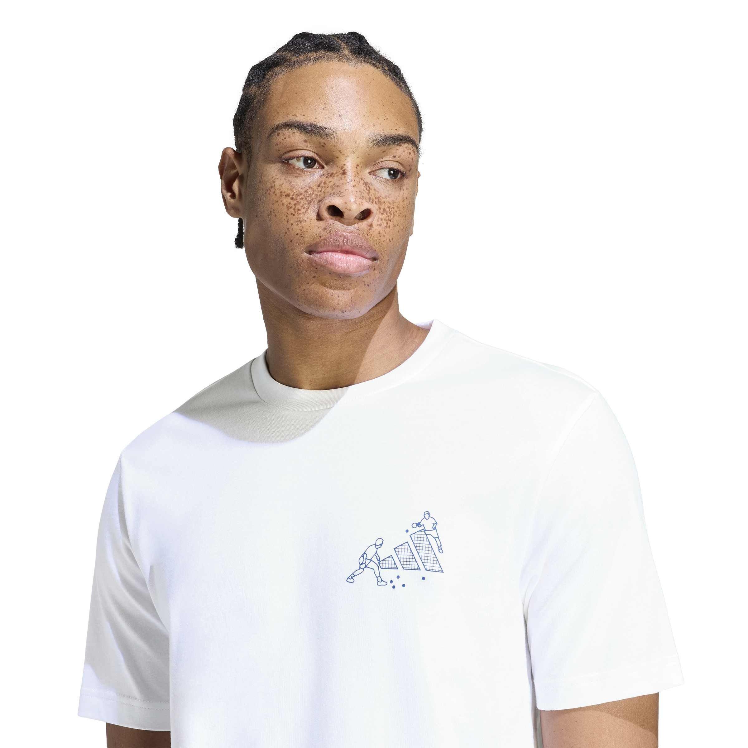 White - adidas - Adidas Nov Pong Tee Sn10 - 4
