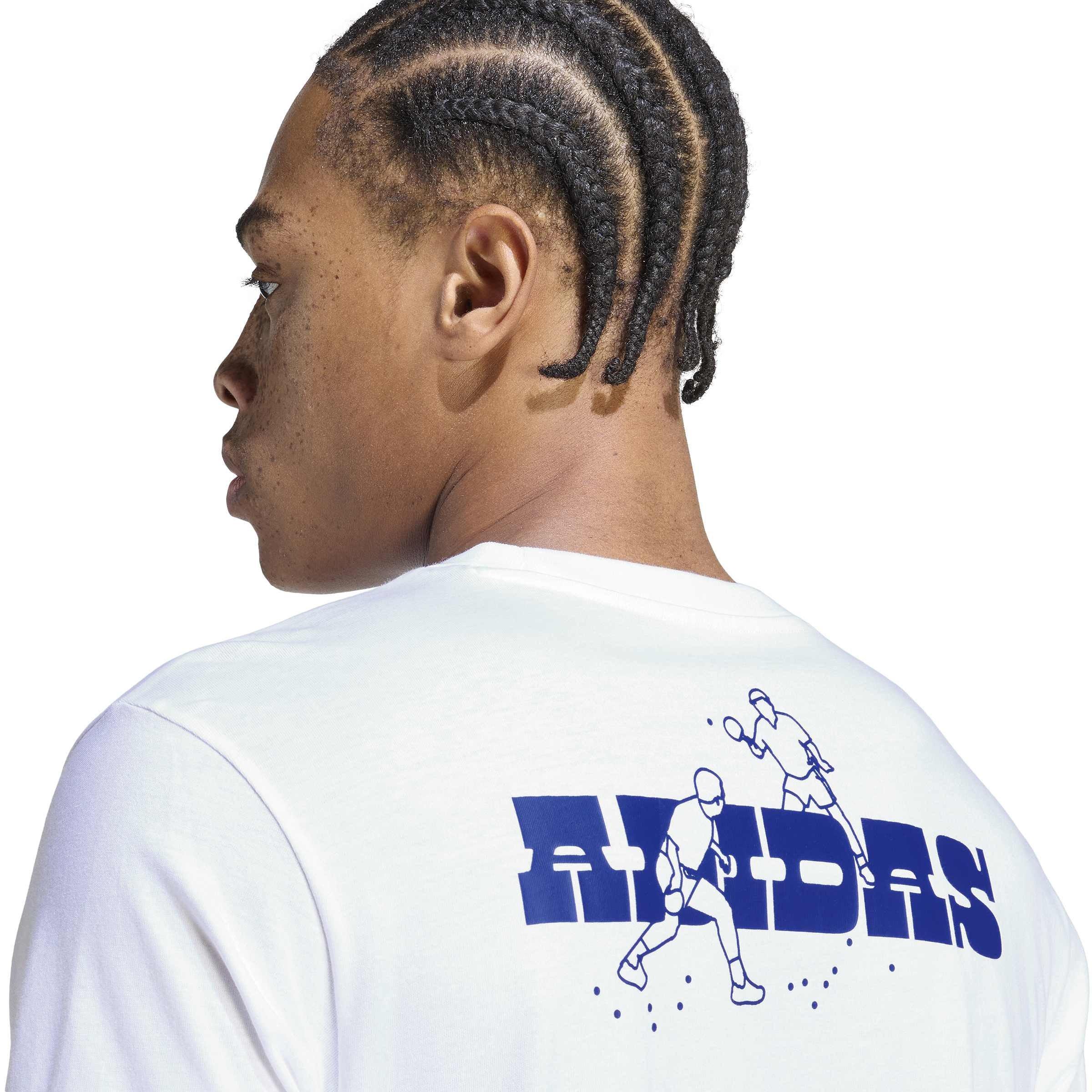 White - adidas - Adidas Nov Pong Tee Sn10 - 5