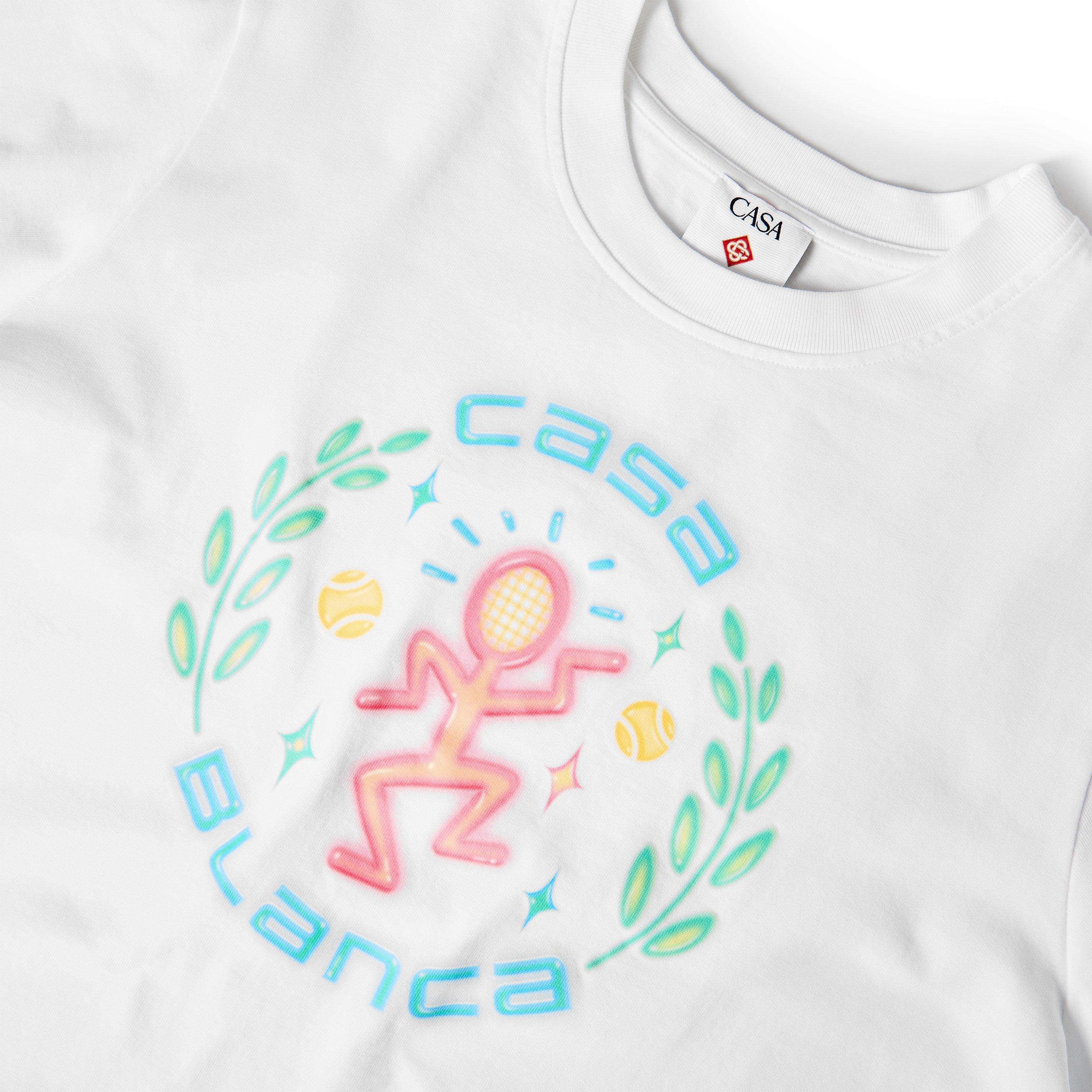 White - Casablanca - Casa Dance Joy Tee Sn62 - 5