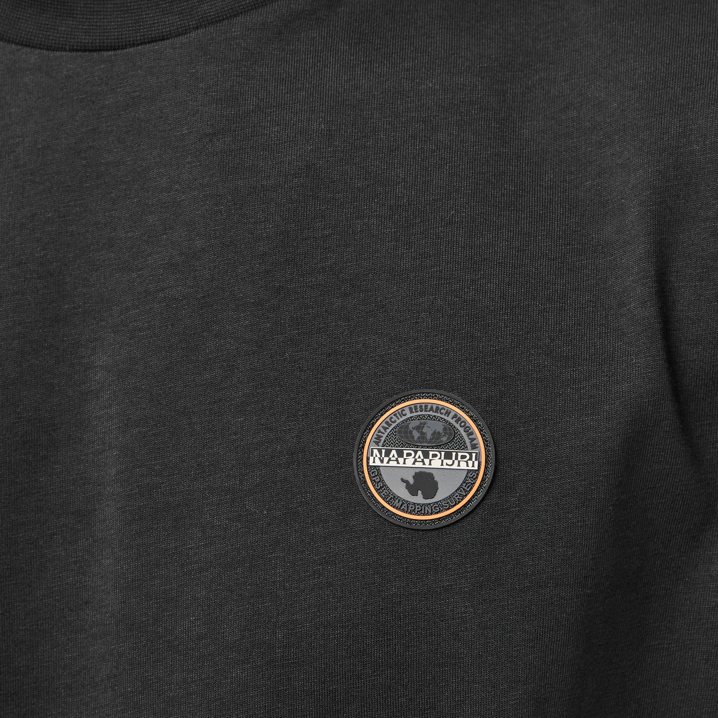 Black Beauty - Napapijri - Napa Badge Short Sleeve T-Shirt Mens - 5