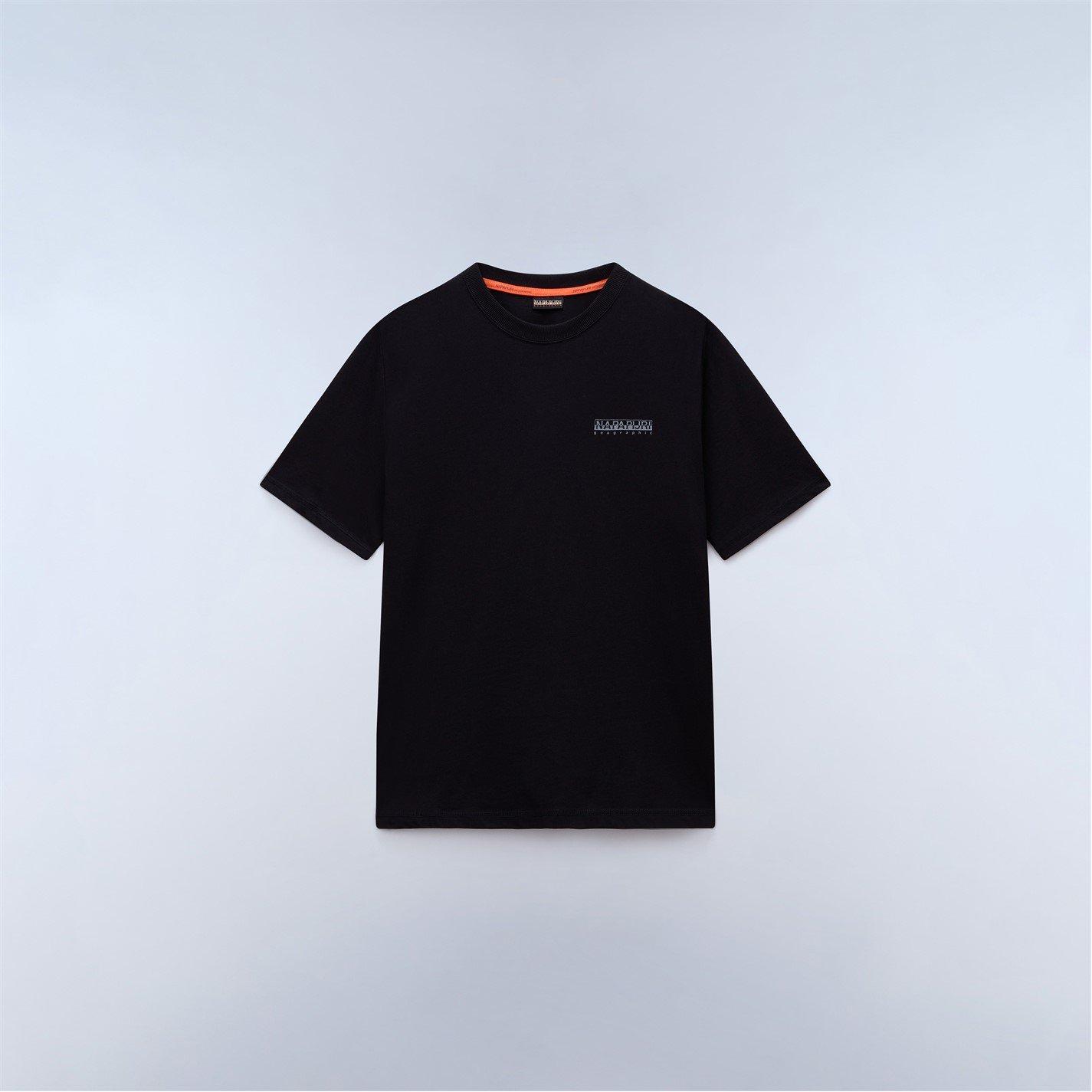 Black Beauty - Napapijri - Napa Back Graphic T-shirt Mens - 2