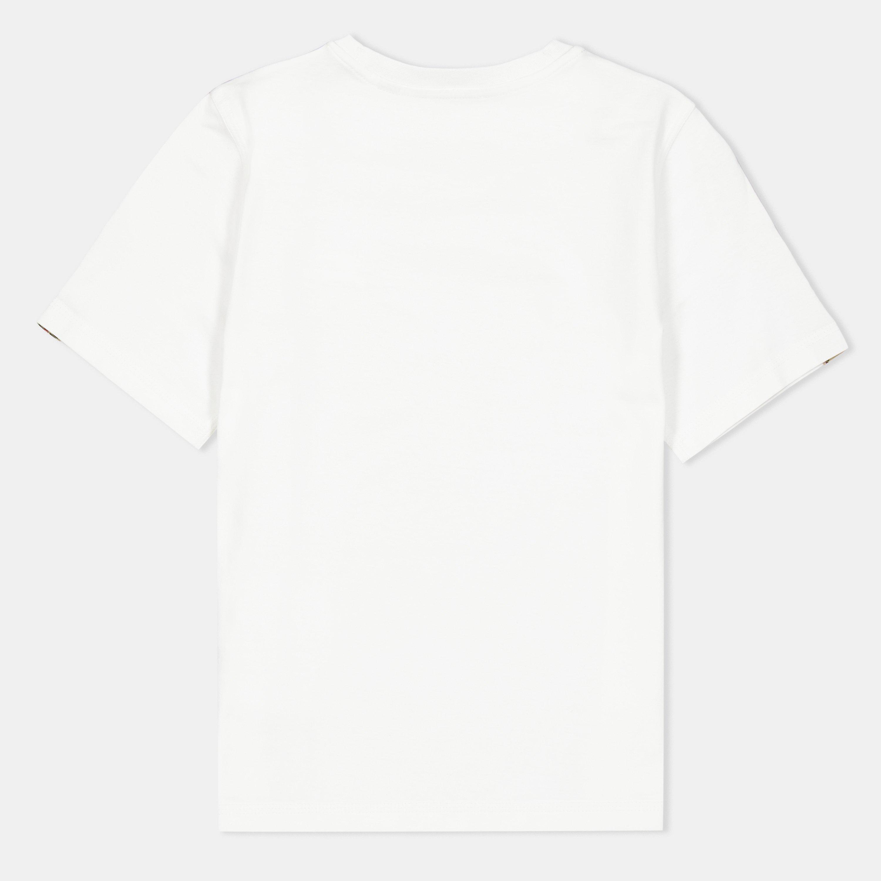 White A1464 - Burberry - Unisex Regular Fit T-Shirt - 2