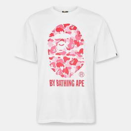 A Bathing Ape Bape ABC Camo Head T Sn52