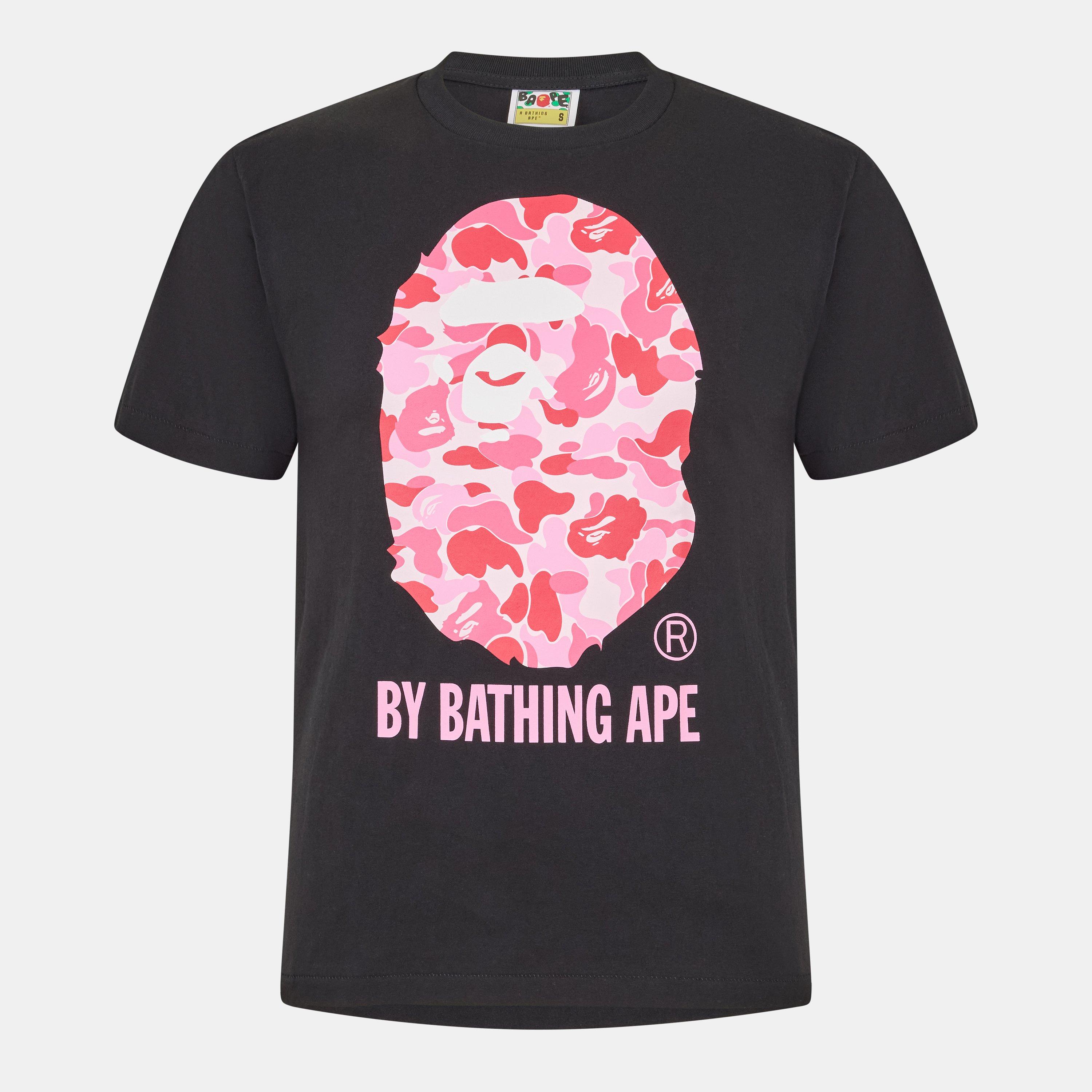 A Bathing Ape Men's Bape ABC Camo Head Regular Fit T-Shirt