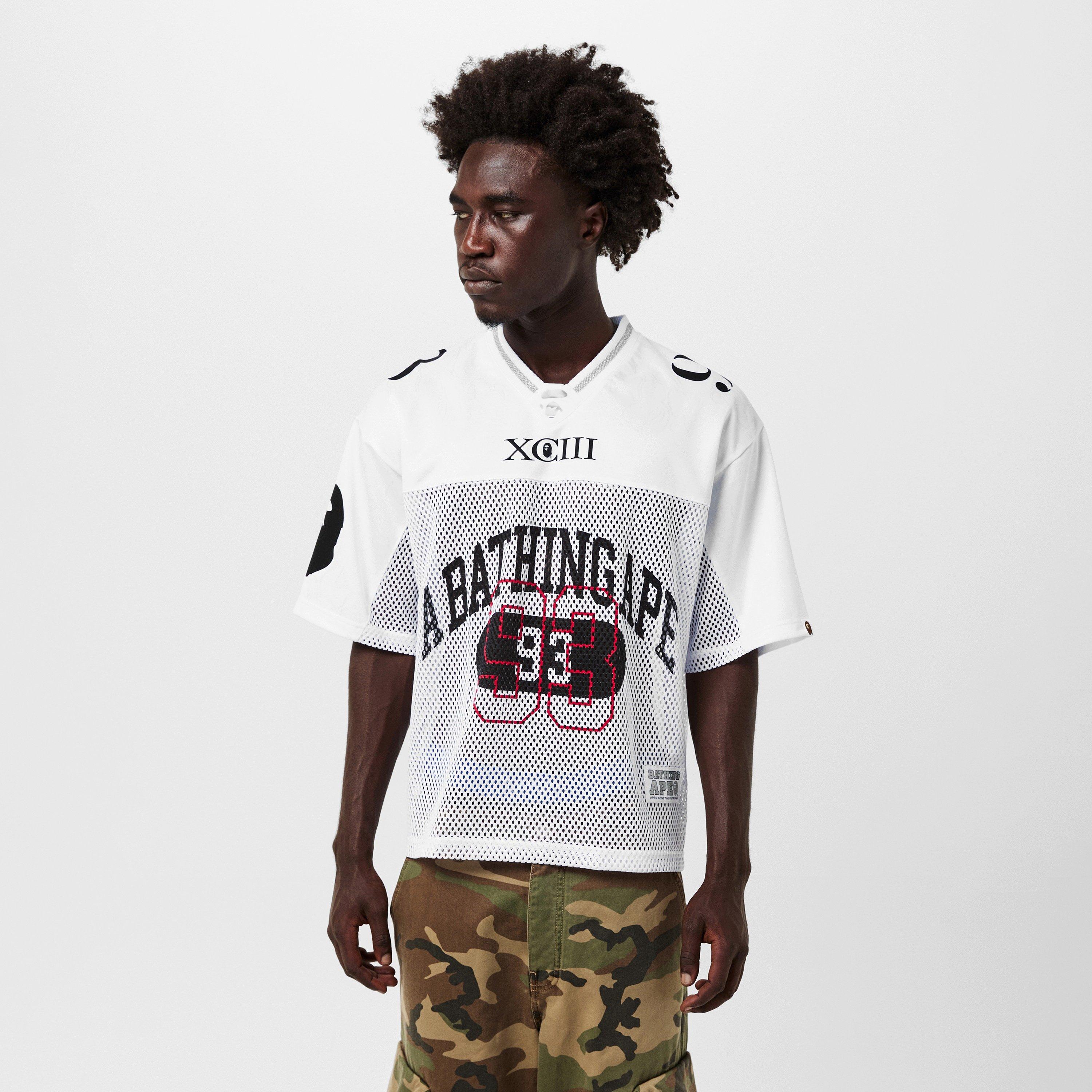 【上下】adidas✖︎ A BATHING APE collabo jersey Adidas x Bape A Bathing Ape Foot Ball Jersey Rare DW9285