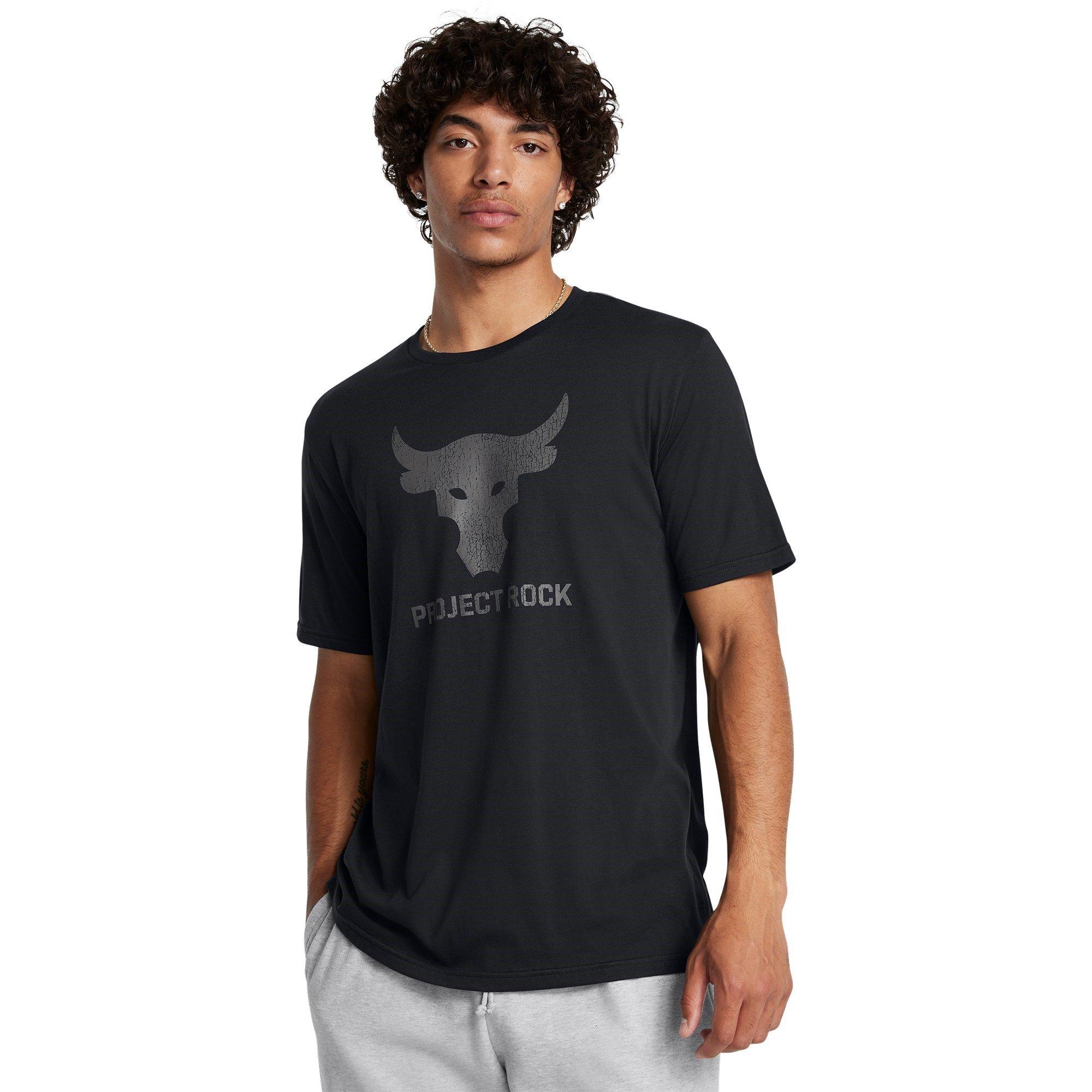 Black - Under Armour - Regular Fit Graphic Short-Sleeve T-Shirt - 2