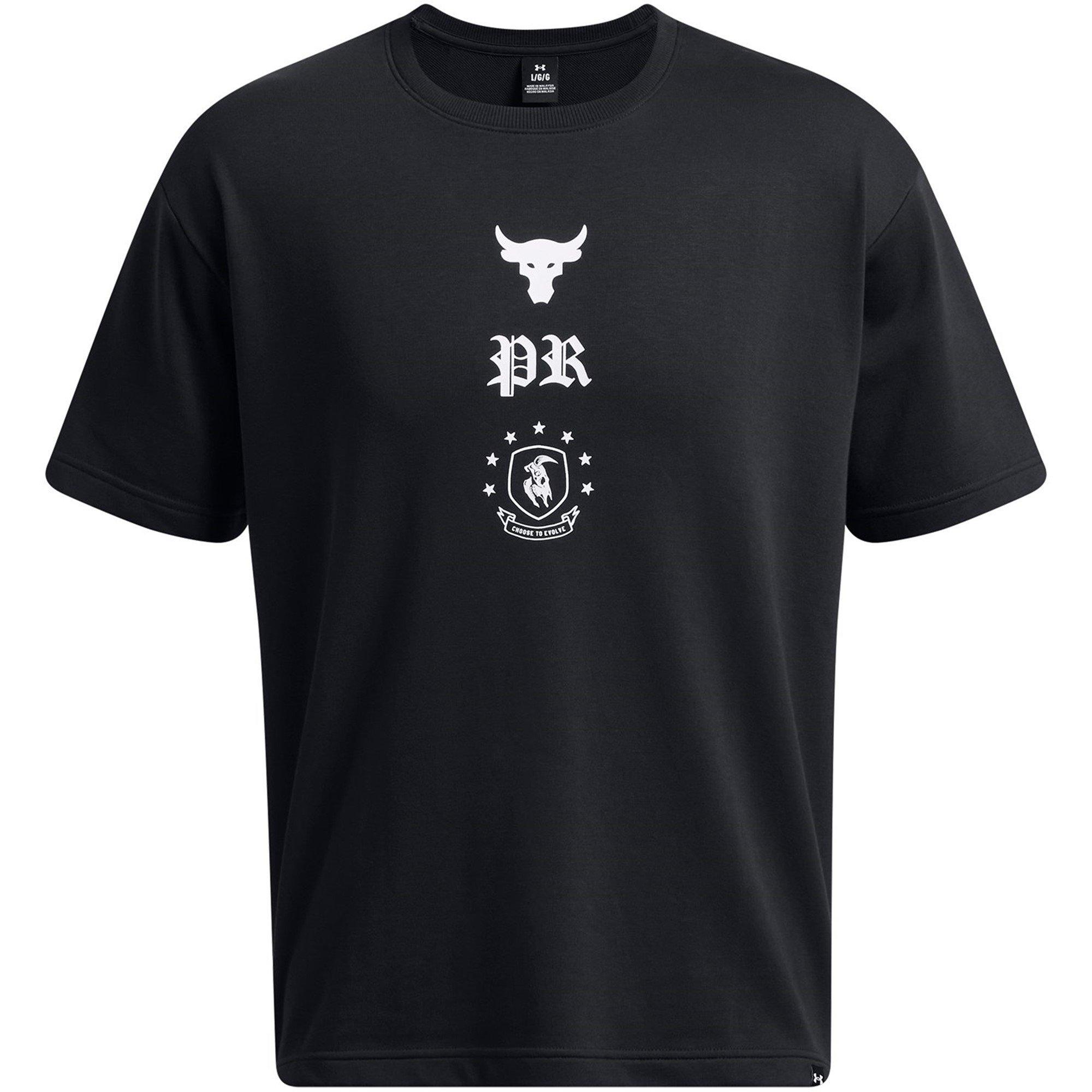 Black - Under Armour - Men's Short-Sleeve Terry Regular Fit T-Shirt - 1