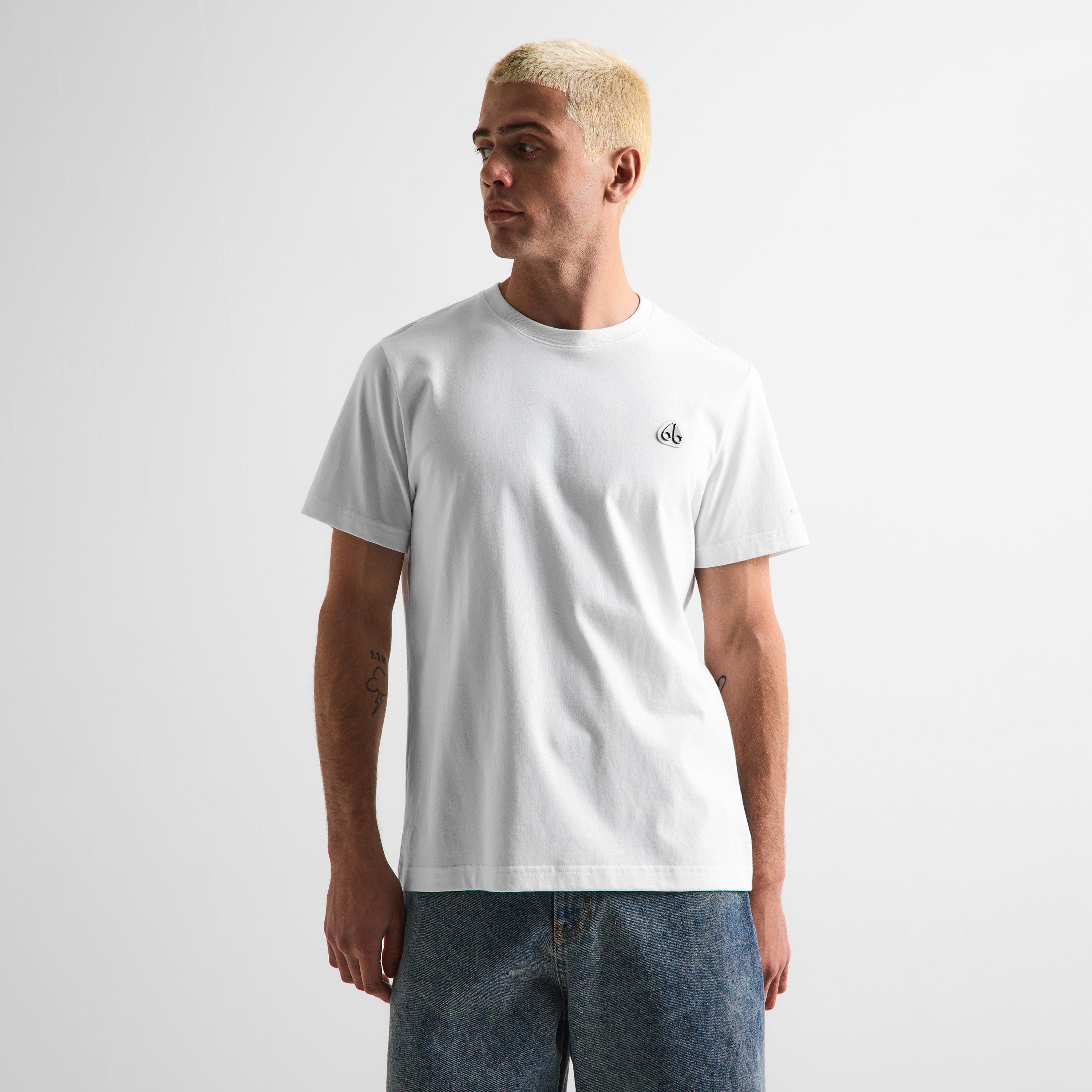 White - Moose Knuckles - Men's T-Shirt - 3