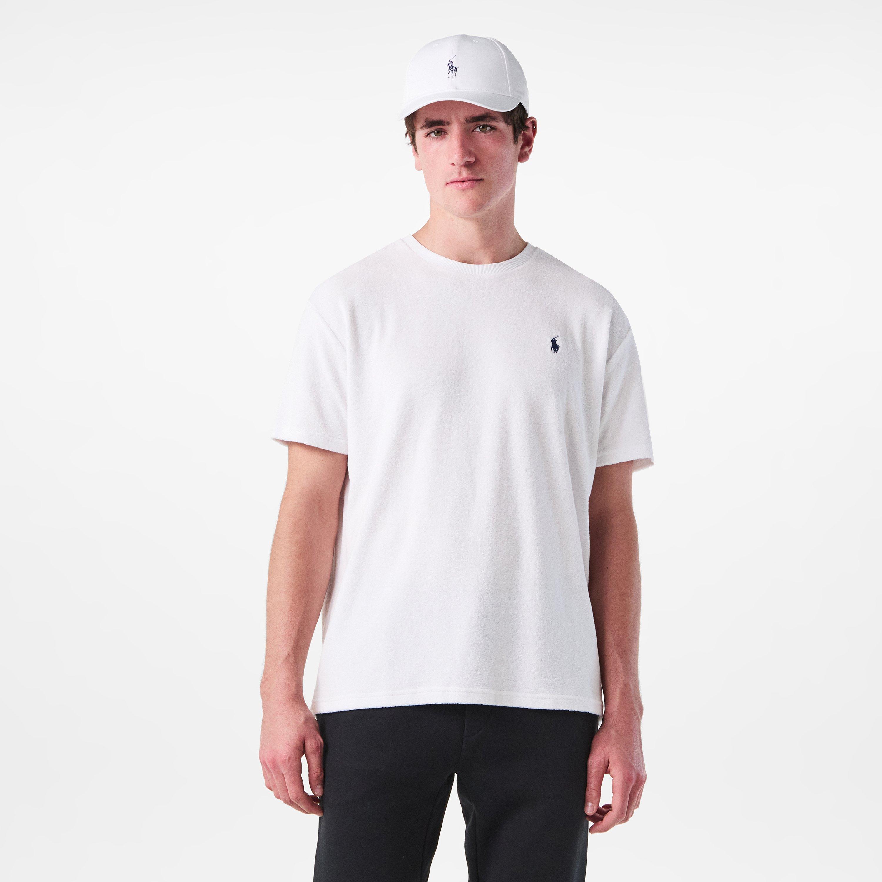 Tシャツ・カットソー Polo Ralph Lauren White Relaxed-Fit T-Shirt With Logo Polo Ralph Lauren | Polo PP T-Shirt Sn53 | Regular Fit T