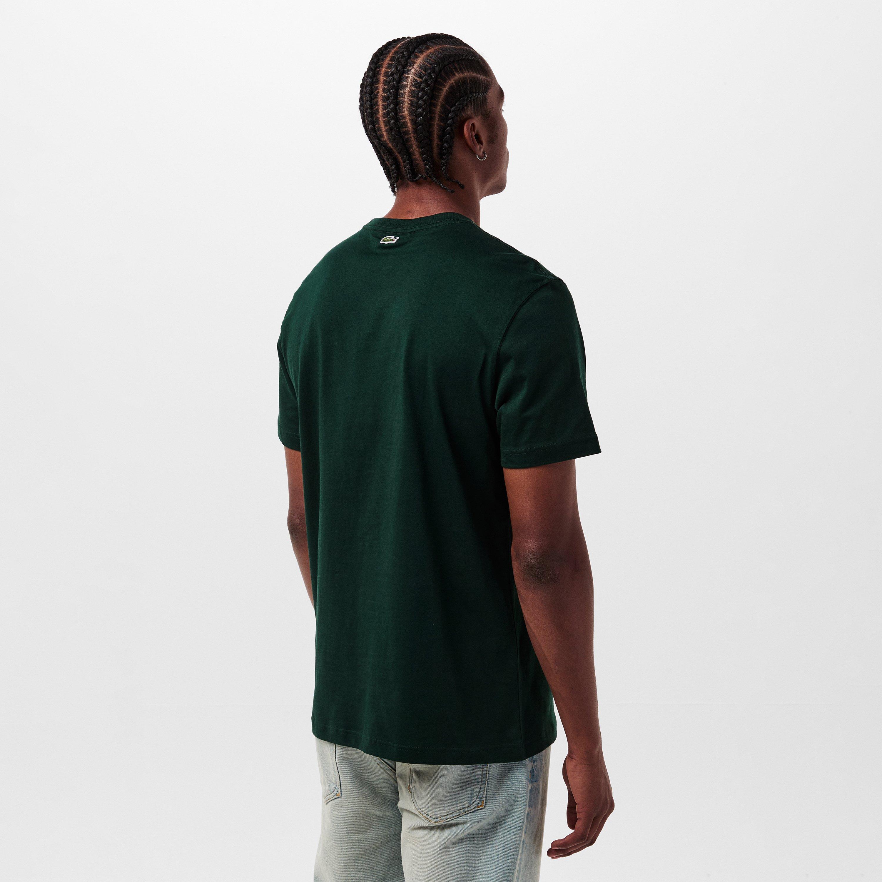 Sinople YZP - Lacoste - Men's Large Croc Regular Fit T-Shirt - 4