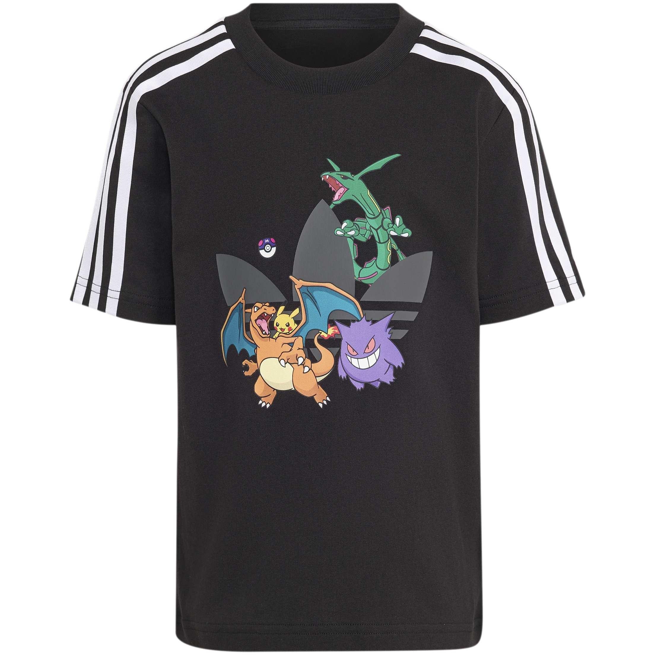 Black - adidas Originals - Adi OG Pokemon Tee Jn71 - 1