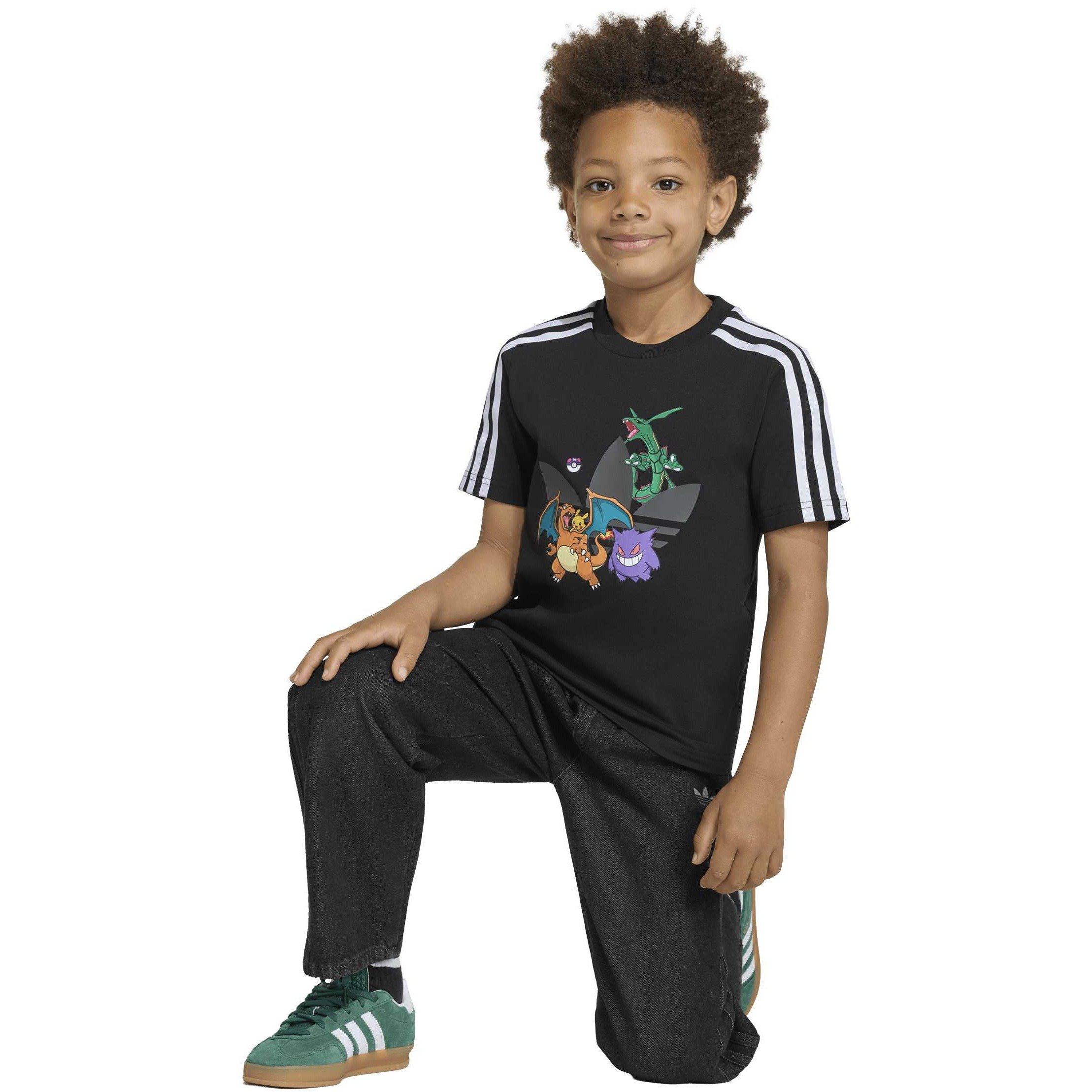 Black - adidas Originals - Adi OG Pokemon Tee Jn71 - 7