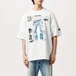 G Star Modelkit Print Boxy T-Shirt