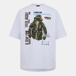 G Star Modelkit Print Boxy T-Shirt