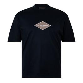 Emporio Armani Diamond Logo T Shirt