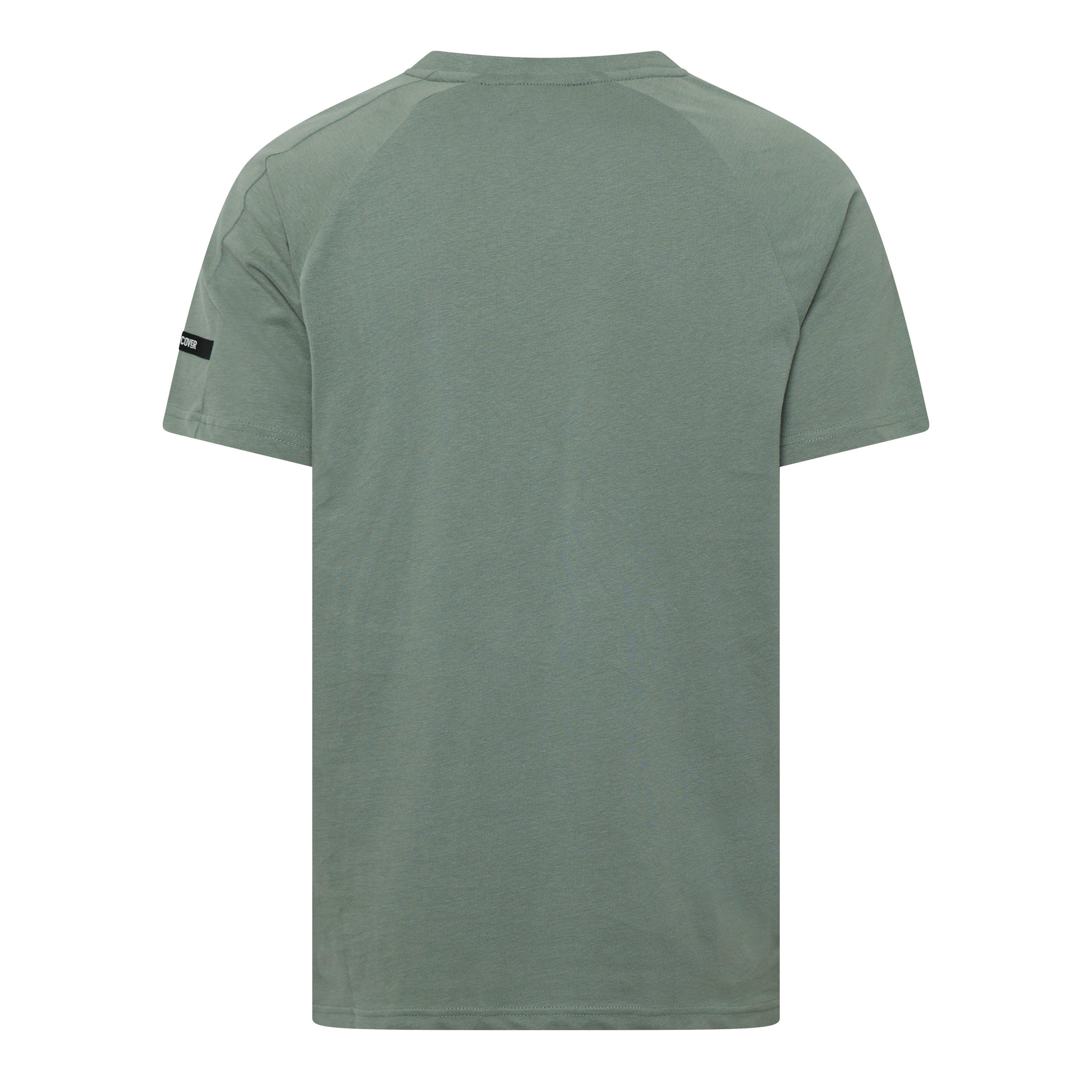 Olive - Duck and Cover - Men's Topfield T-Shirt - 2
