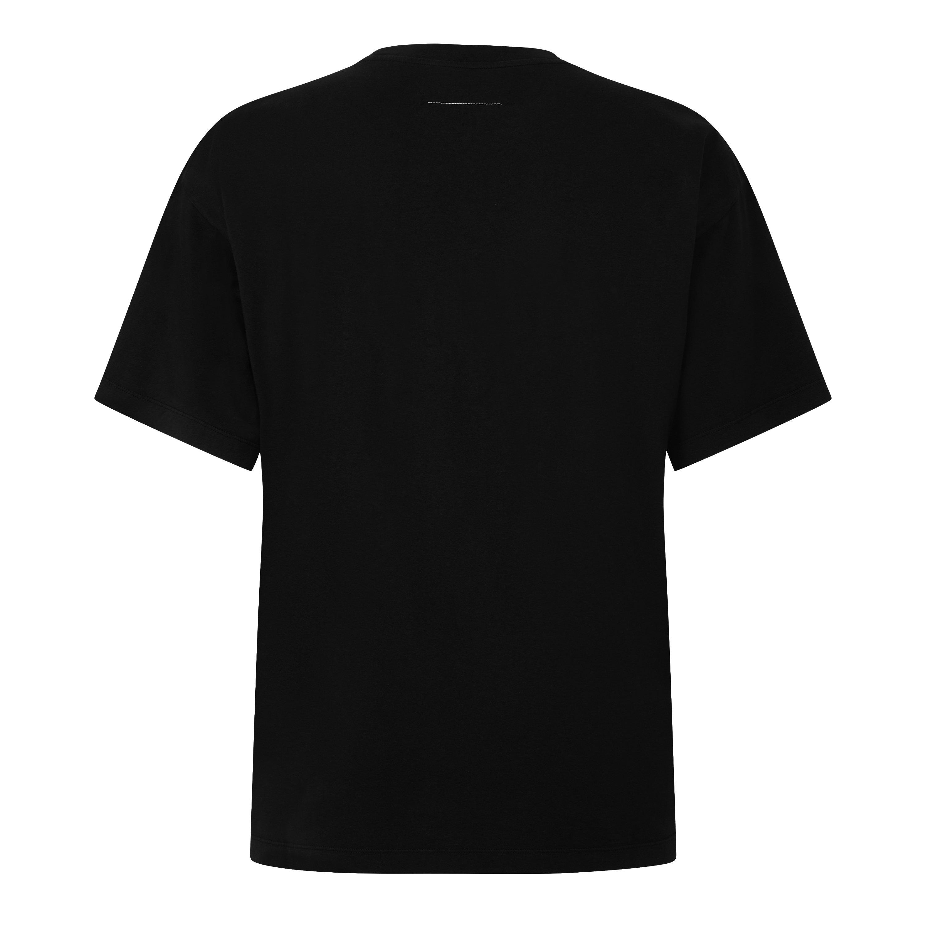 Black - MM6 Maison Margiela - Signature Overdyed Tee - 2