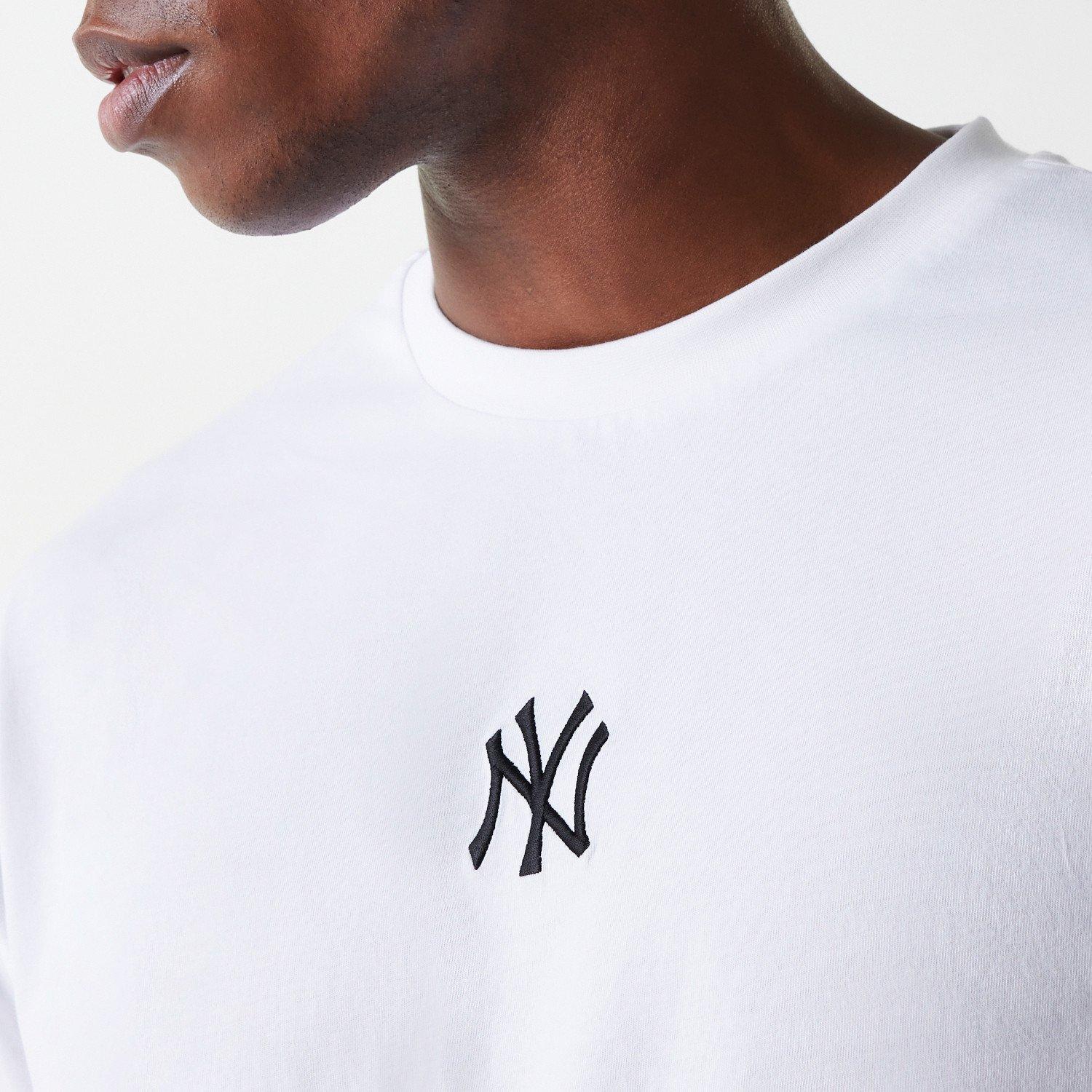 NY White - New Era - Men's MLB Essential Oversized T-Shirt - 5