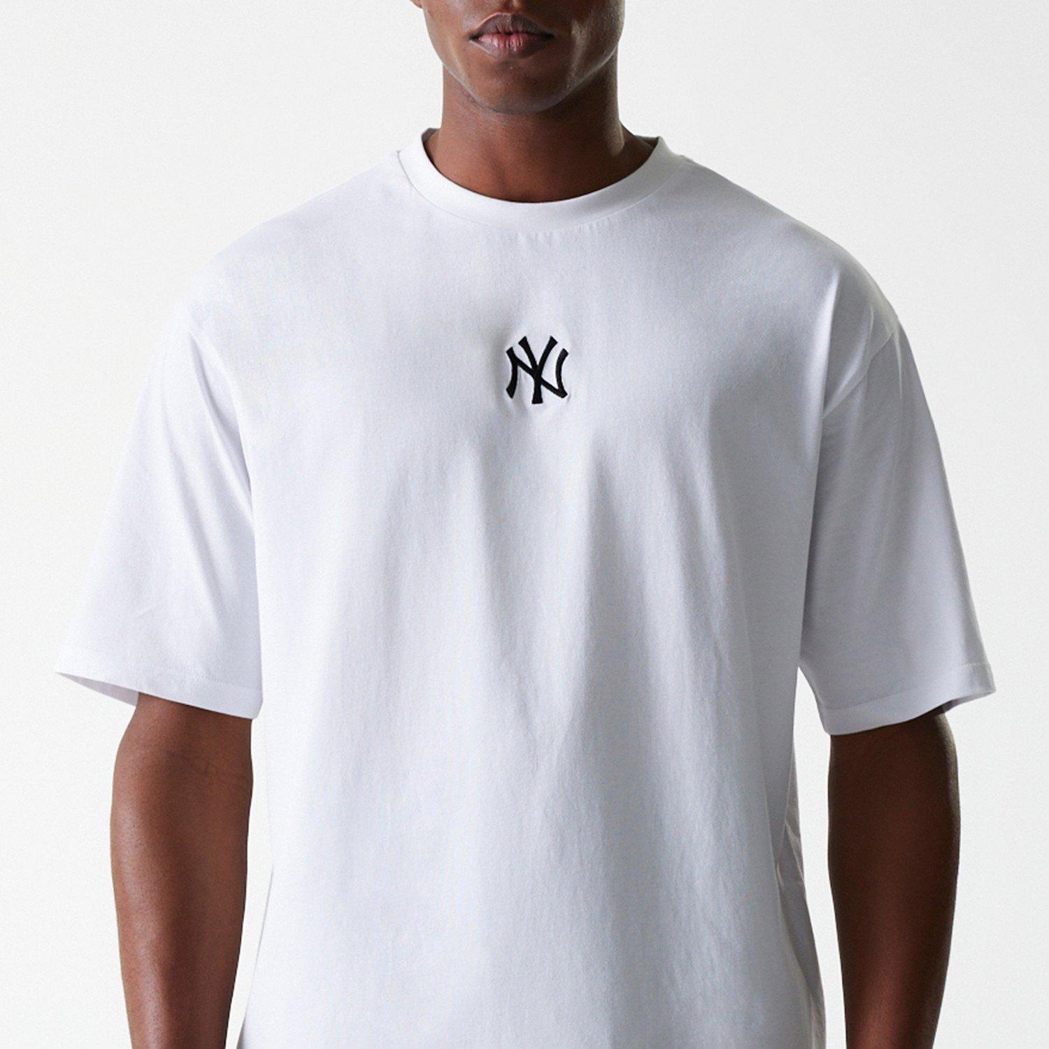 NY White - New Era - Men's MLB Essential Oversized T-Shirt - 6
