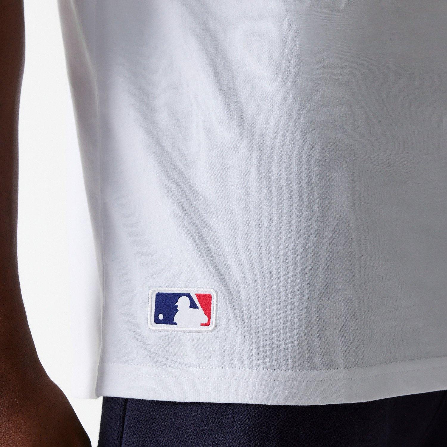 NY White - New Era - Men's MLB Essential Oversized T-Shirt - 8