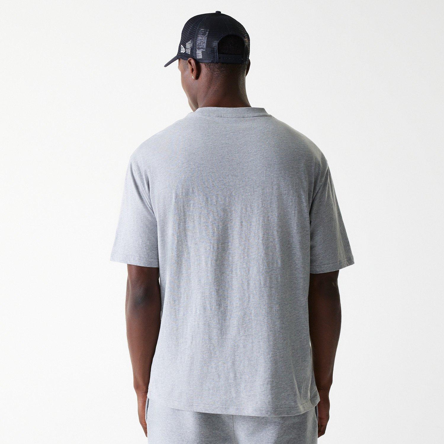 NY Grey - New Era - Men's MLB Essential Oversized T-Shirt - 4
