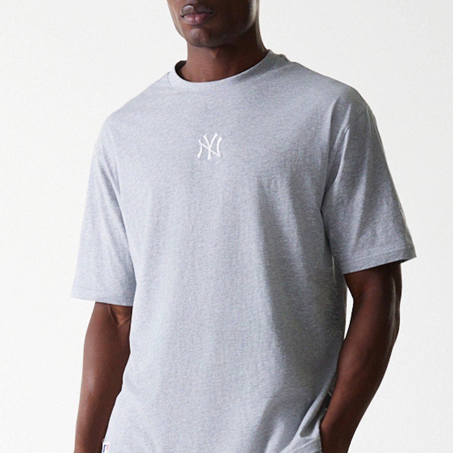 NY Grey - New Era - Men's MLB Essential Oversized T-Shirt - 6