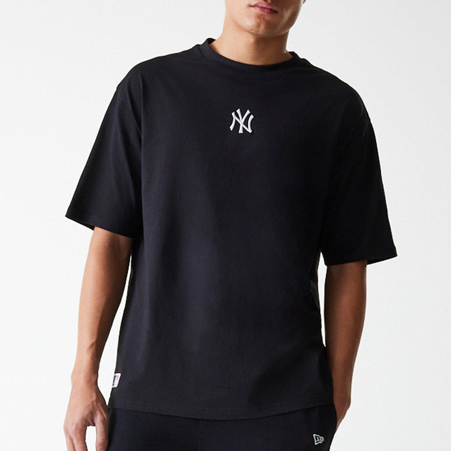 NY Black - New Era - Men's MLB Essential Oversized T-Shirt - 4